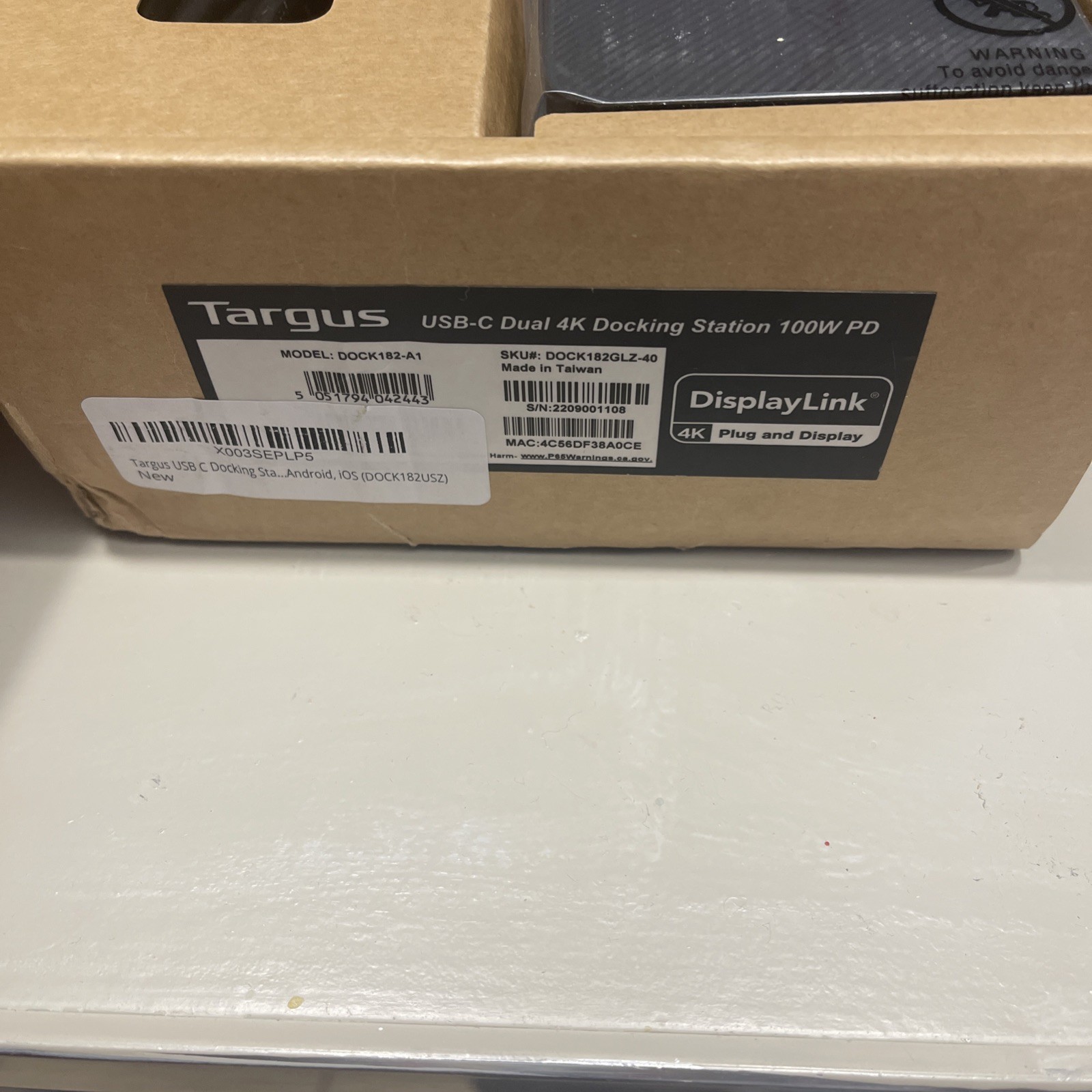 Targus USB-C Dual 4K Docking Station