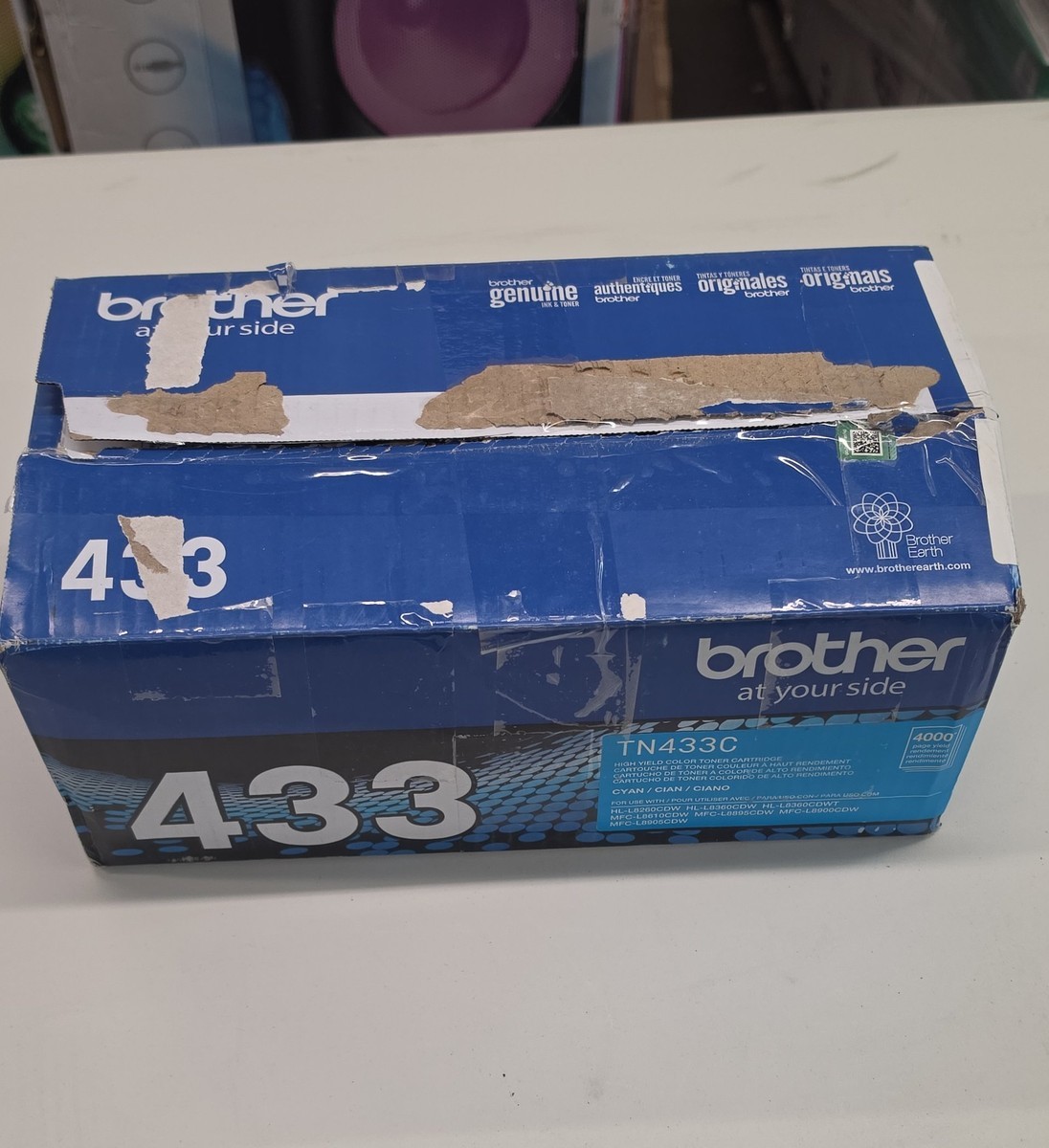 Brother TN433C High Yield Cyan Toner Cartridge