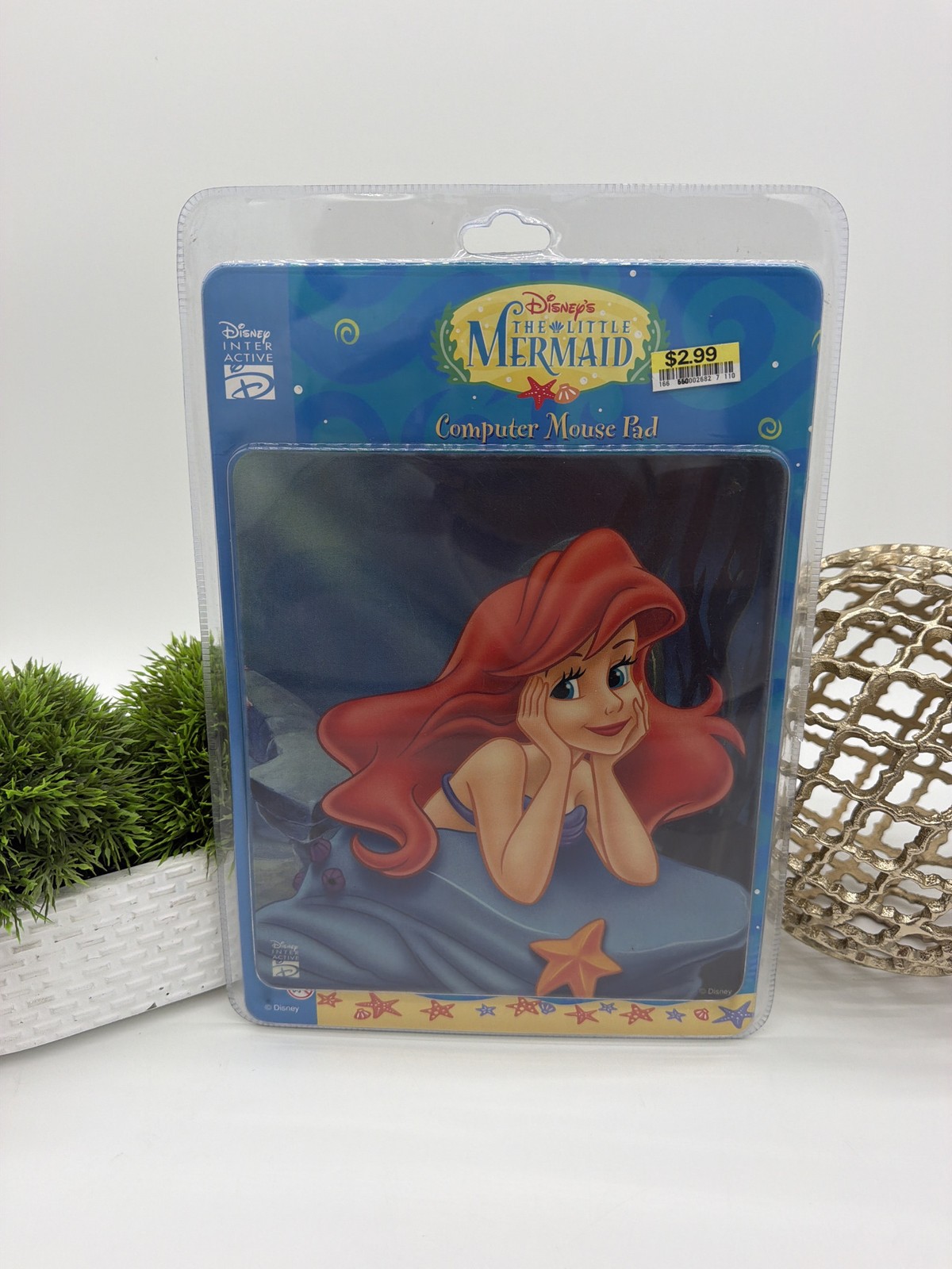 Disney Interactive The Little Mermaid Ariel Computer Mouse Pad Sealed
