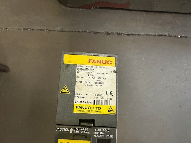 FANUC A06B-6079-H105 /G SERVO AMPLIFIER MODULE