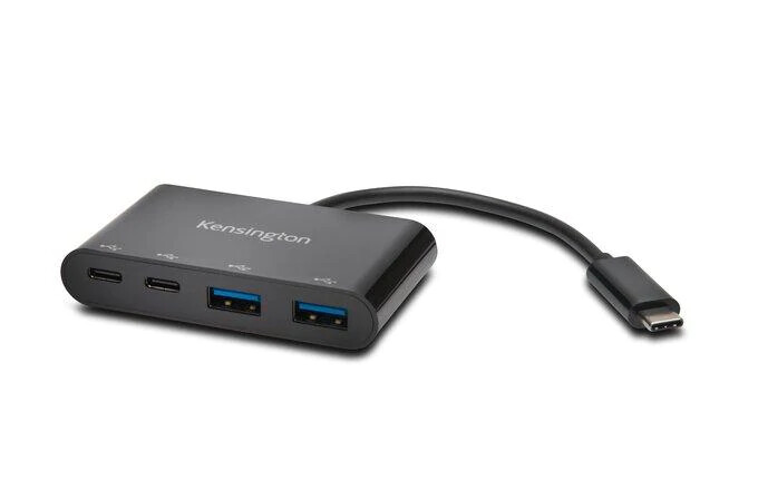 Kensington CH1000 USB-C 4-Port Hub with SuperSpeed Data Transfer