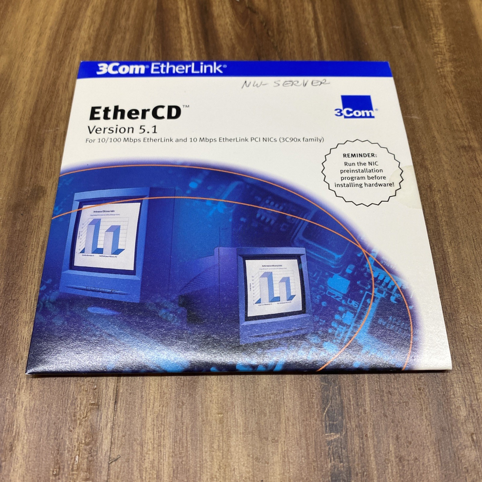 EtherCD 5.1 3com EtherLink CD