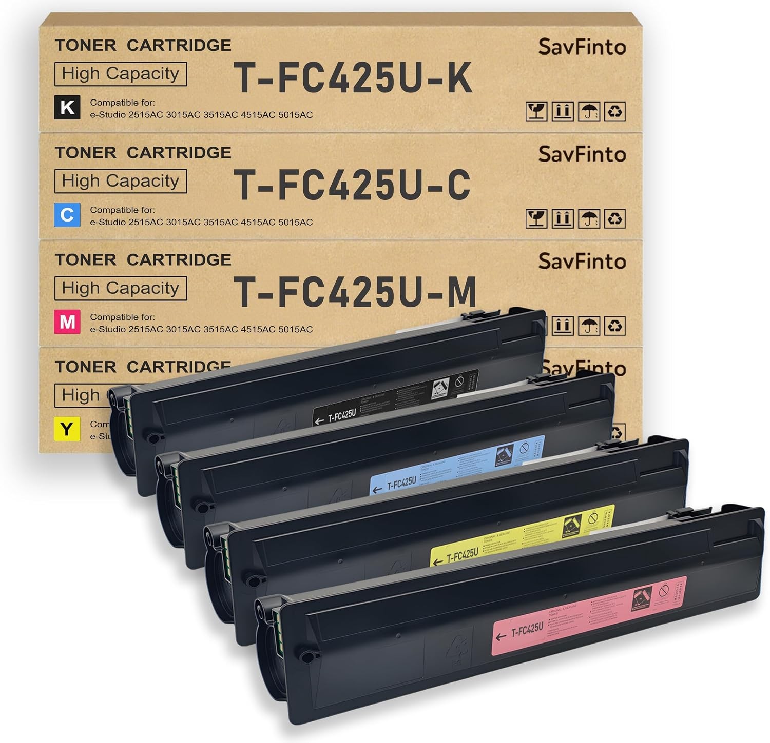 T-FC425U Toner Cartridge for Toshiba E-Studio 2525AC 3025AC 3525ACG 4525AC 4525A