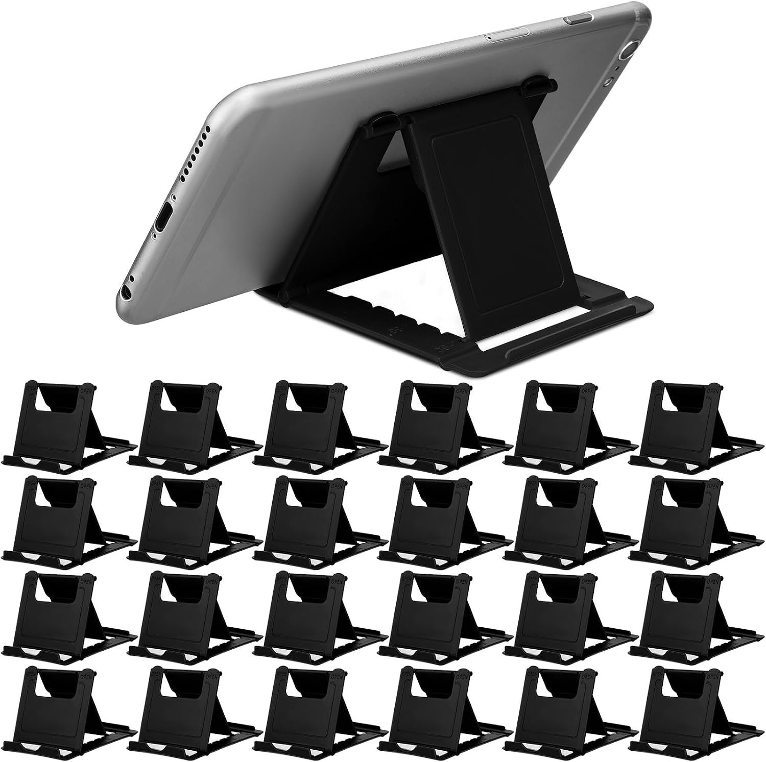36 Pcs Cell Phone Stand Bulk Foldable Adjustable Multi Angle Pocket Holder