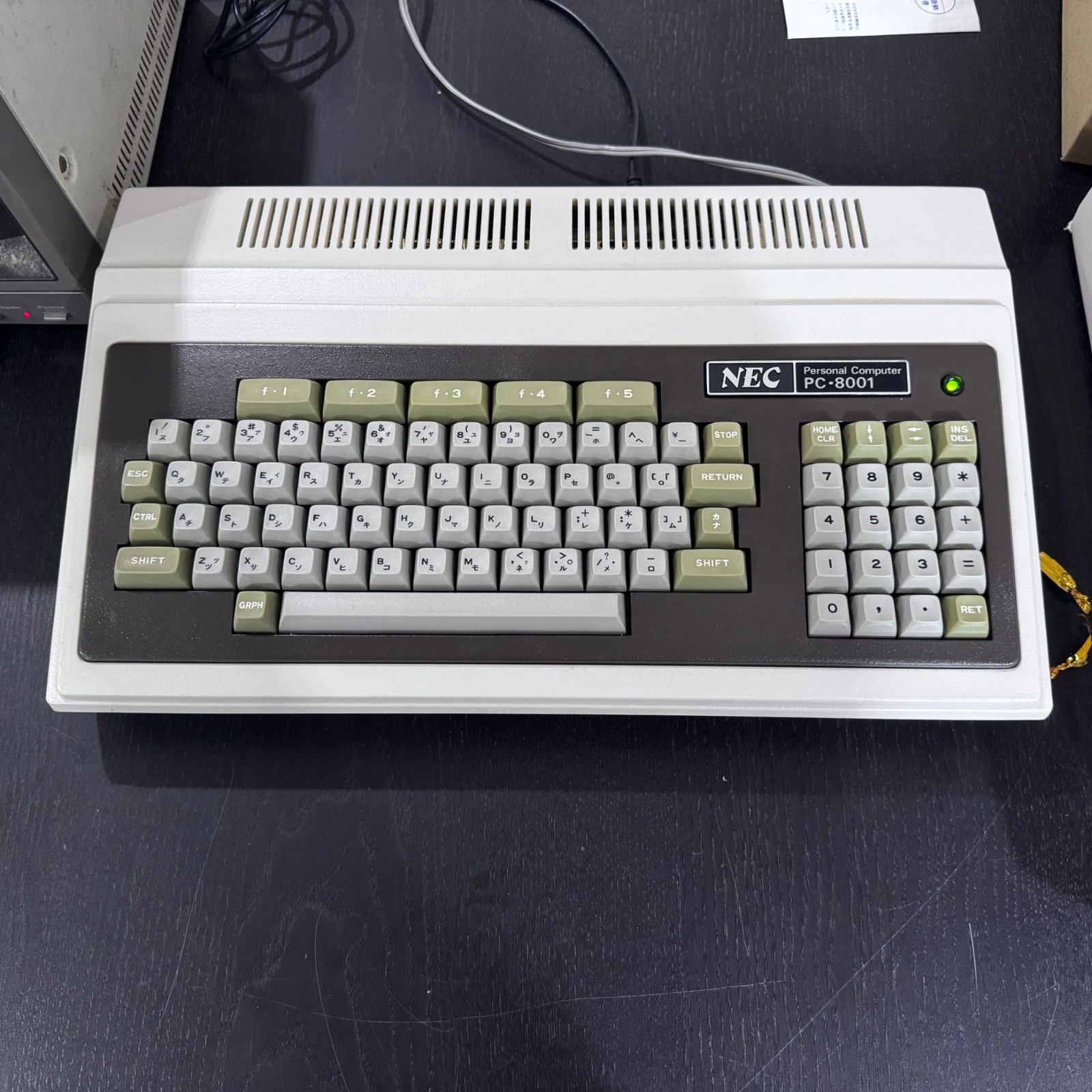 NEC PC-8001 Vintage Japanese Computer 1979 Microsoft BASIC TESTED WORKING 100V