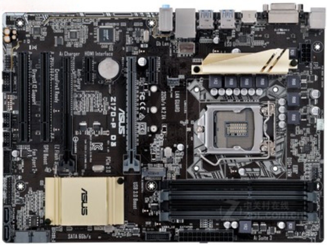 For Asus Z170-P D3 DDR3 support 7700K Desktop Motherboard LGA 1151