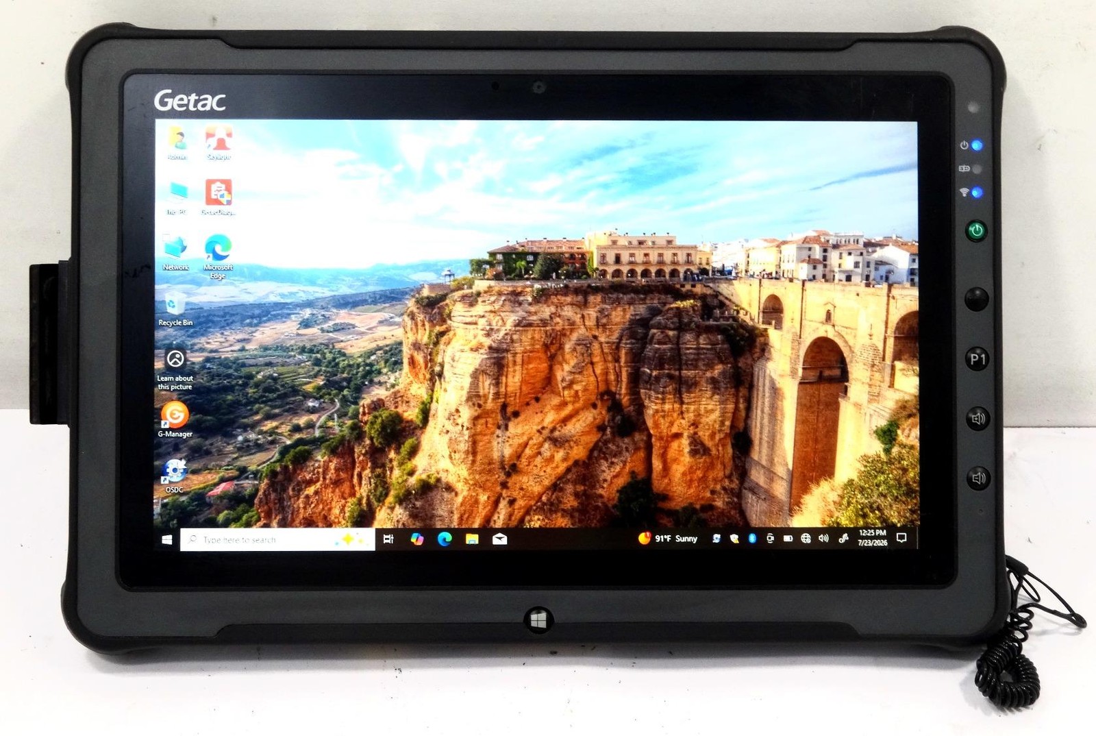 Getac F110 G3 11.6" HD Touch Intel Core i7-6500U 2.5GHz 16GB 128GB SSD Tablet
