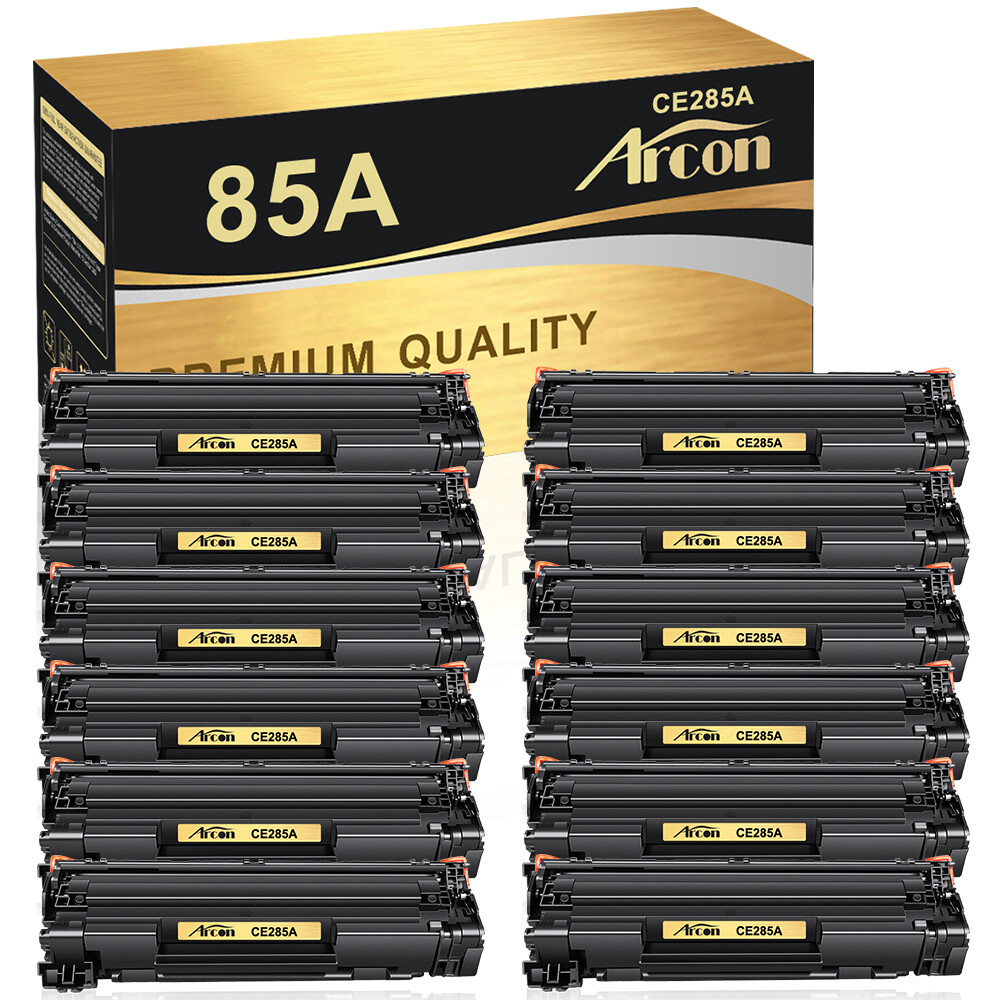 12PCS CE285A 85A Toner Cartridge For HP LaserJet P1102W M1212nf M1217nfw Printer