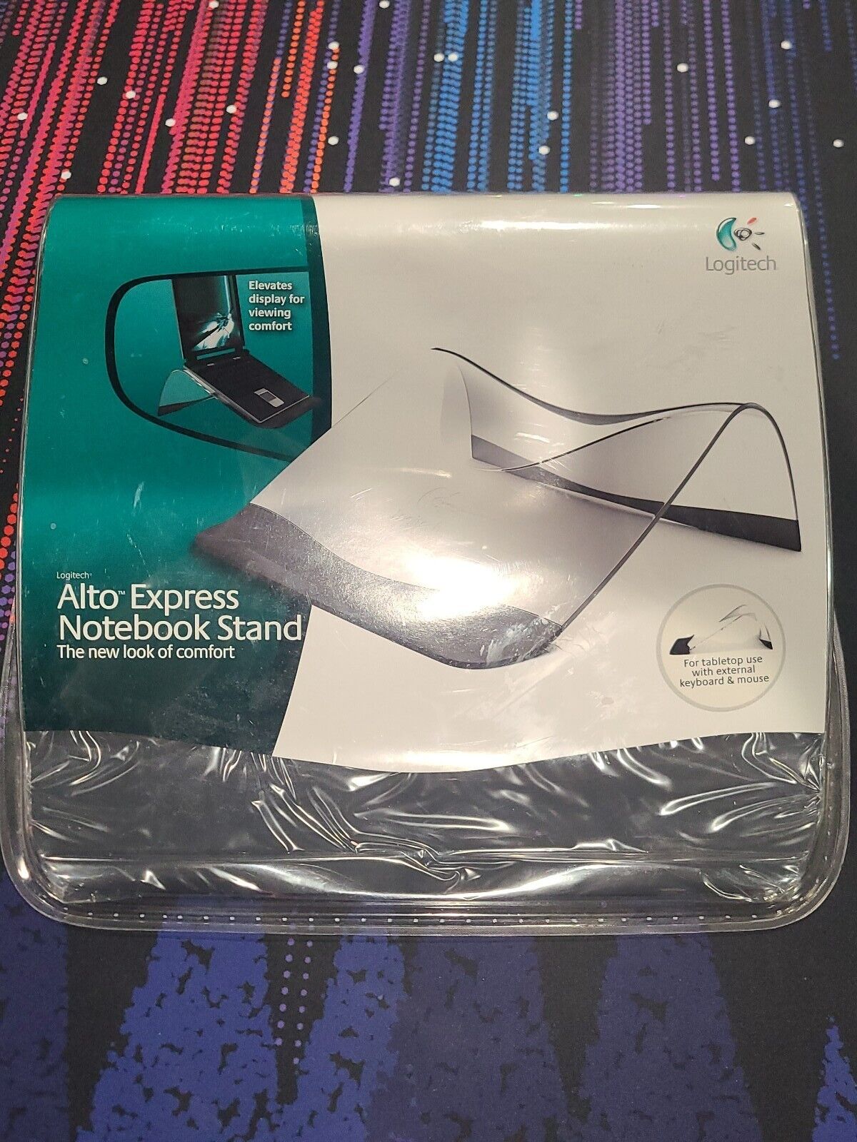 Brand NEW logitech alto express notebook stand improve your laptop/MAC comfort