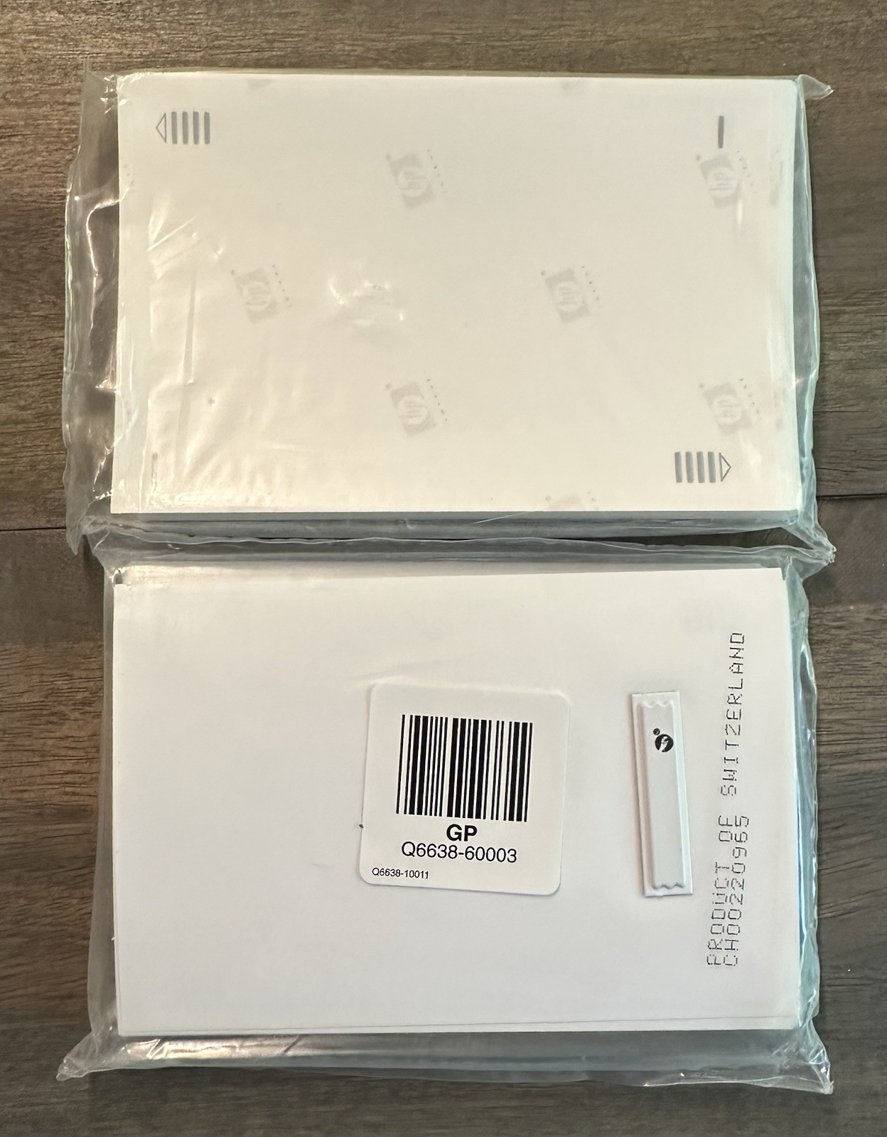 HP Q6638-60003 4"x6" Photo Paper 2 Packs Made In Switzerland Sealed Package