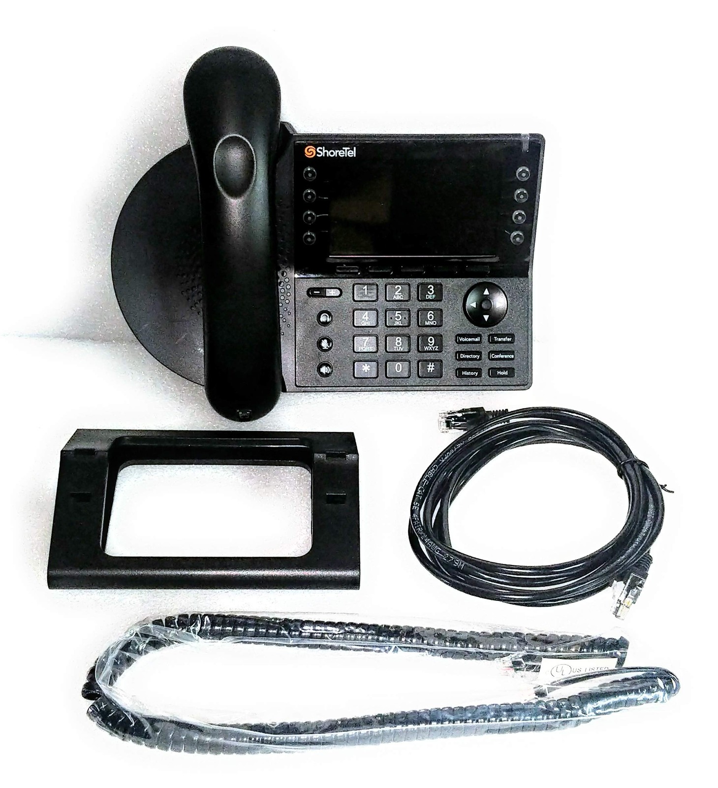 ShoreTel IP 485G (10436) Gigabit Color Display Phone Power Supply Not Included