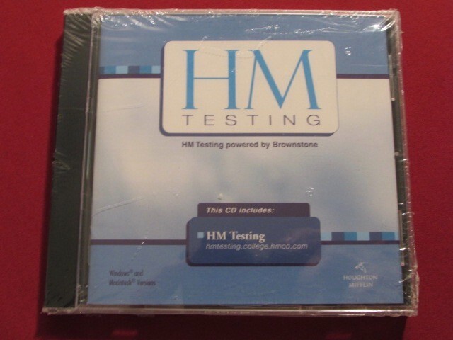HM Testing Brownstone Introduction To Physical Science 12E CD Houghton Mifflin