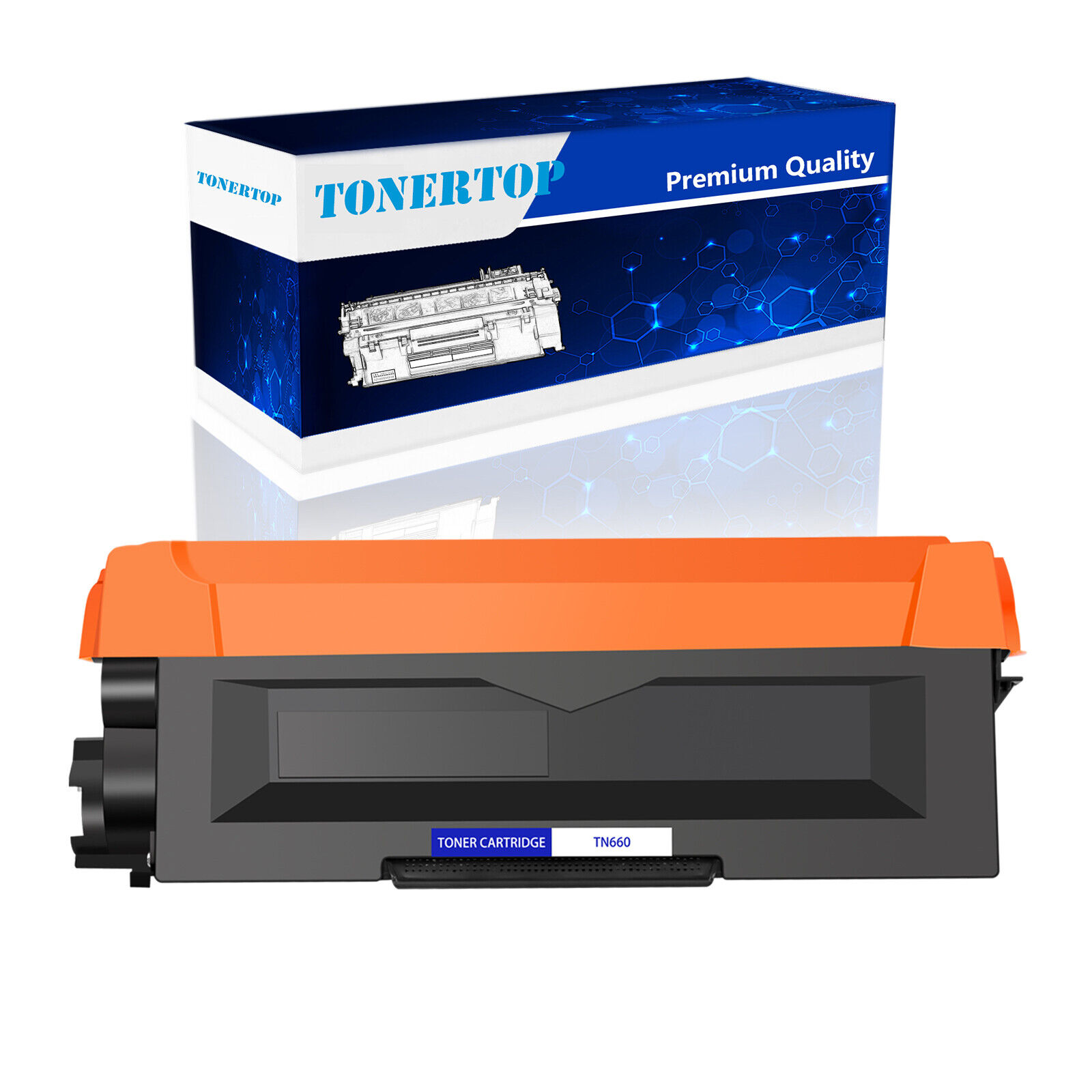 1 PK TN660 TN630 Generic Black Toner Cartridge For Brother DCP-L2540DW HL-L2300D