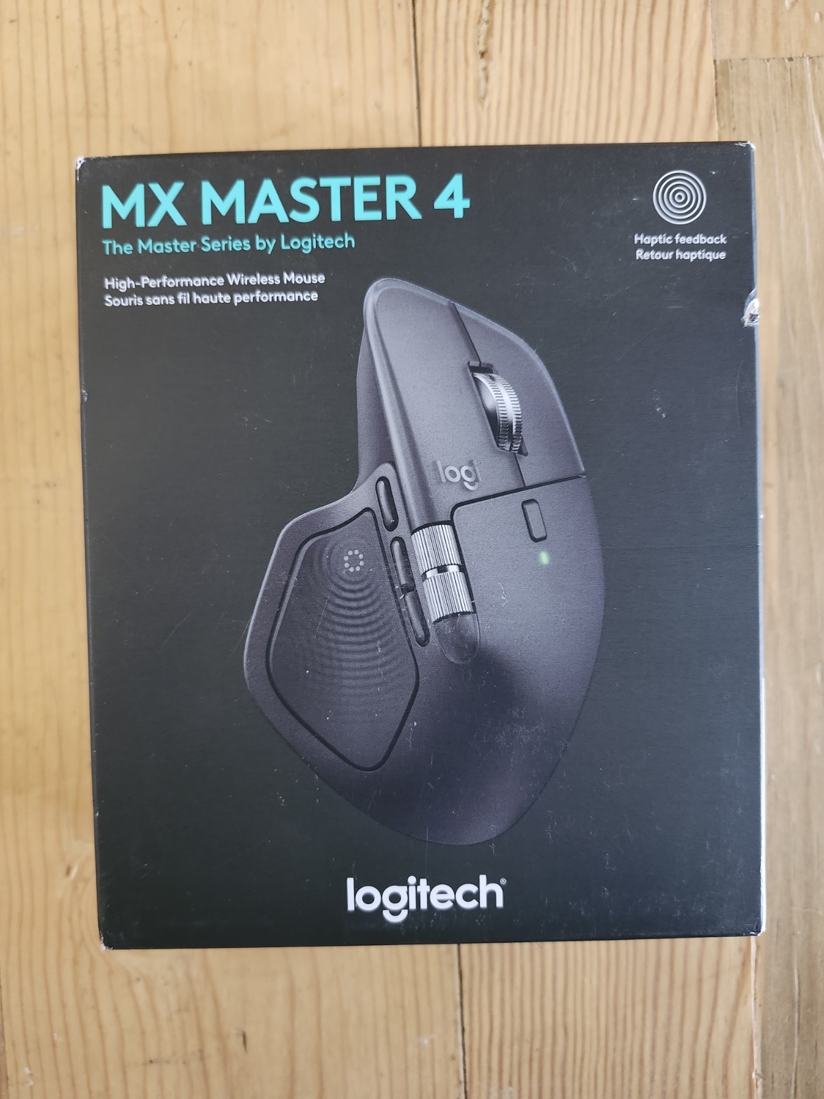 Logitech MX Master 4 Wireless Mouse Black USB-C Bluetooth New Sealed