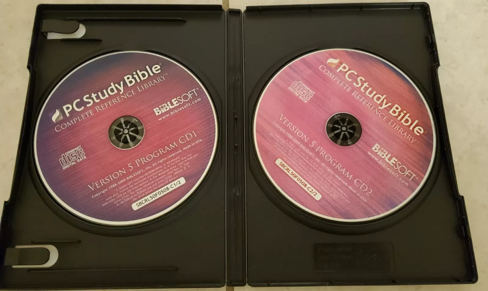 BIBLESOFT Study Bible Complete Reference Library 5 (Windows Disks)