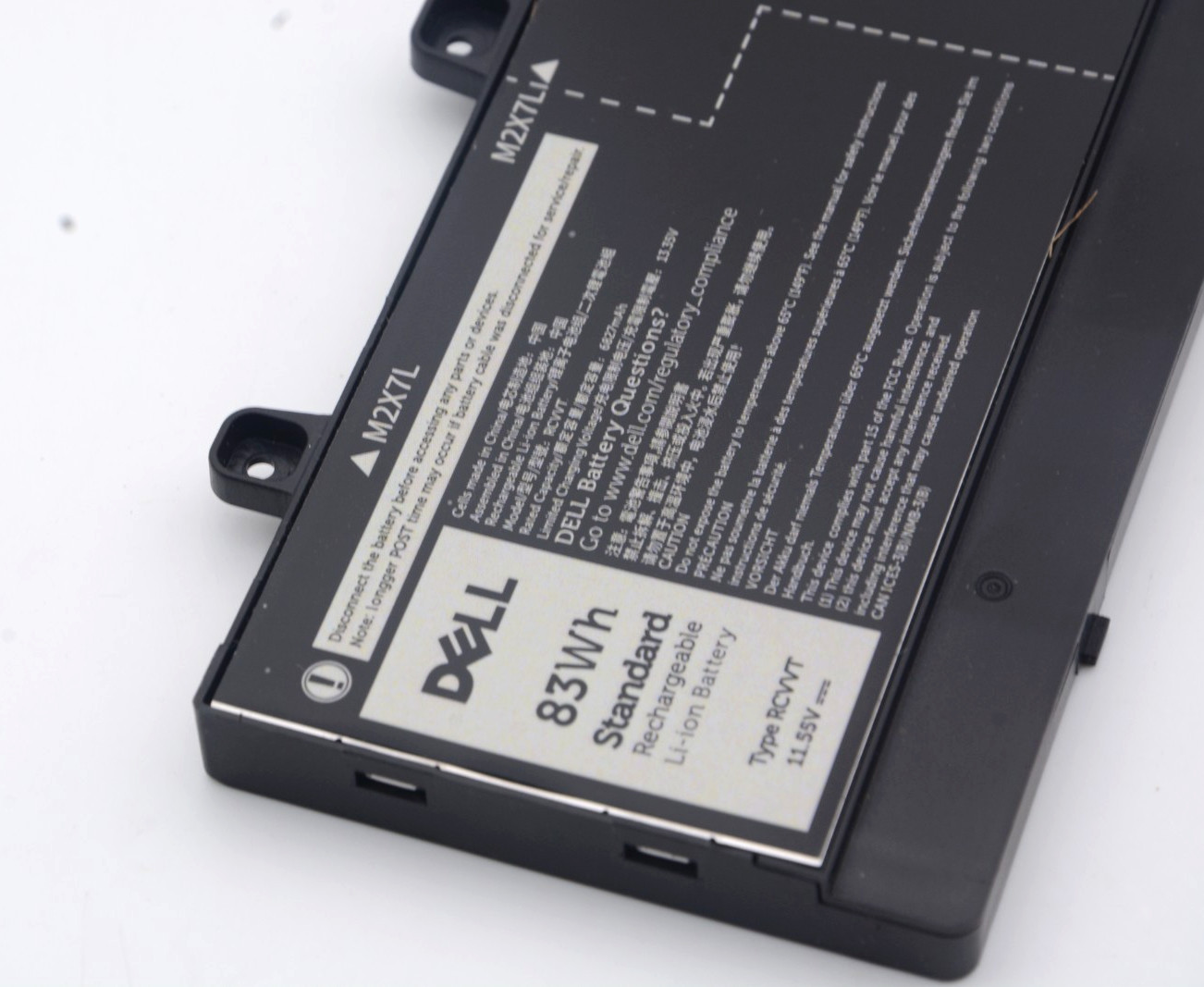 New Genuine 83Wh RCVVT X26RT Battery for Dell Precision 7670 7680 7770 7780 US