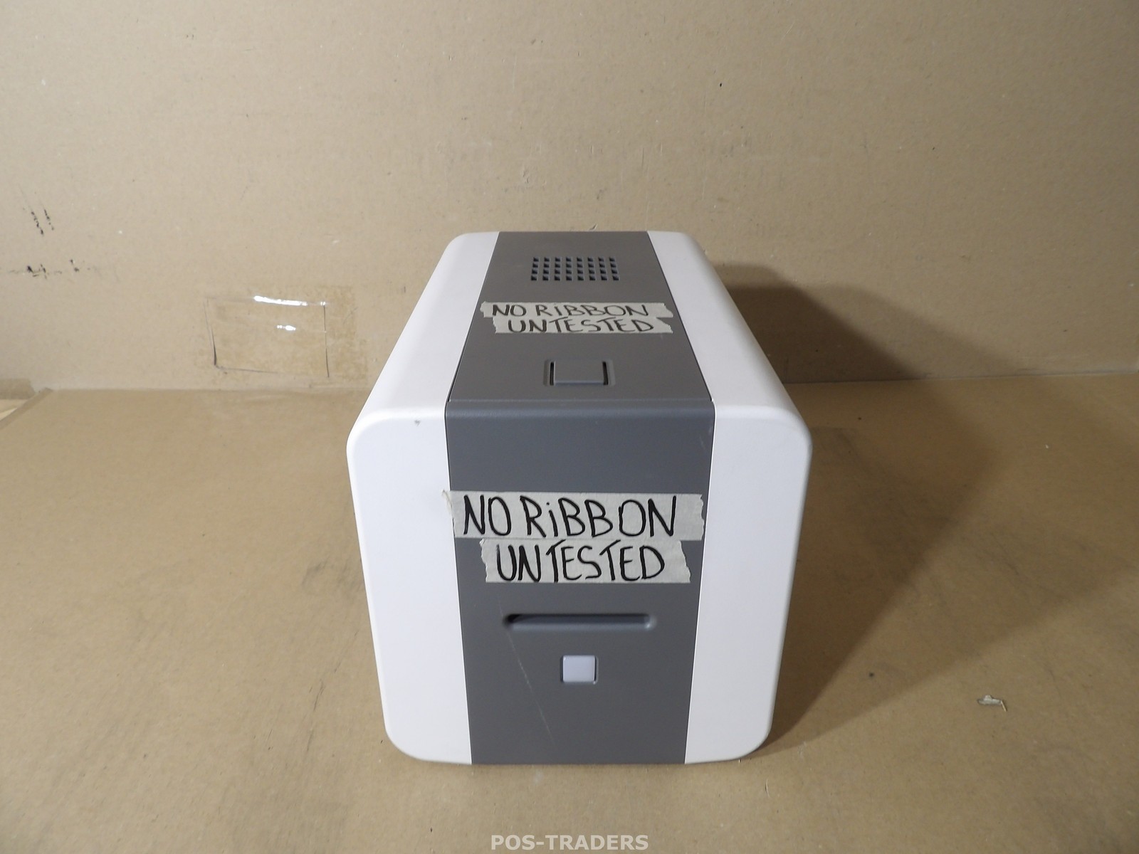 IDP SMART-21S High Resolution ID Card Printer 300dpi USB -UNTESTED / EXCL RIBBON