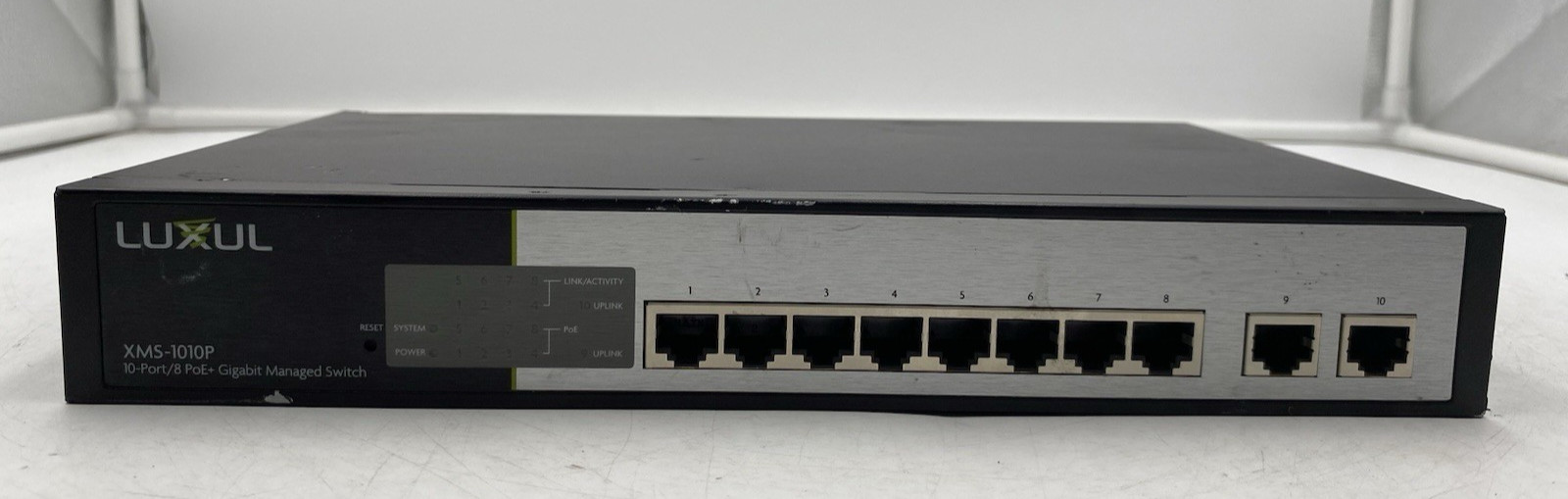 Luxul XMS-1010P 10 Port/8 PoE+ Gigabit Managed Switch