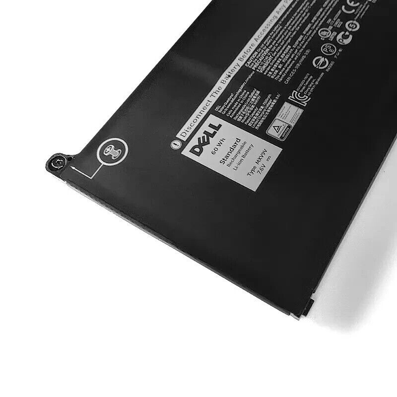 Genuine OEM MXV9V Battery For Dell Latitude 7300 7400 5VC2M N2K62 5300 7.6V 60Wh