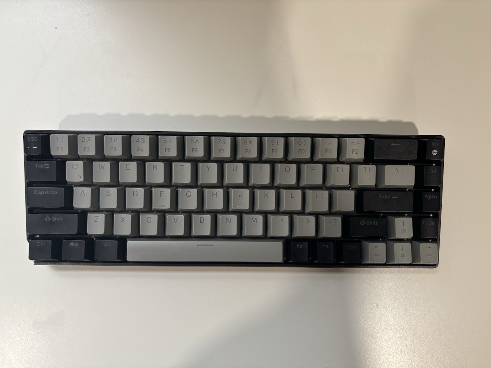 MageGee Portable 60 Mechanical Gaming Keyboard, MK-Box LED Backlit Compact 68