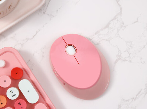 Mofii sweet wireless retro punk keyboard and mouse set office -  SWEET PINK