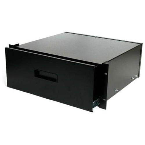 StarTech 4UDRAWER 4U Black Steel Storage Drawer for Racks