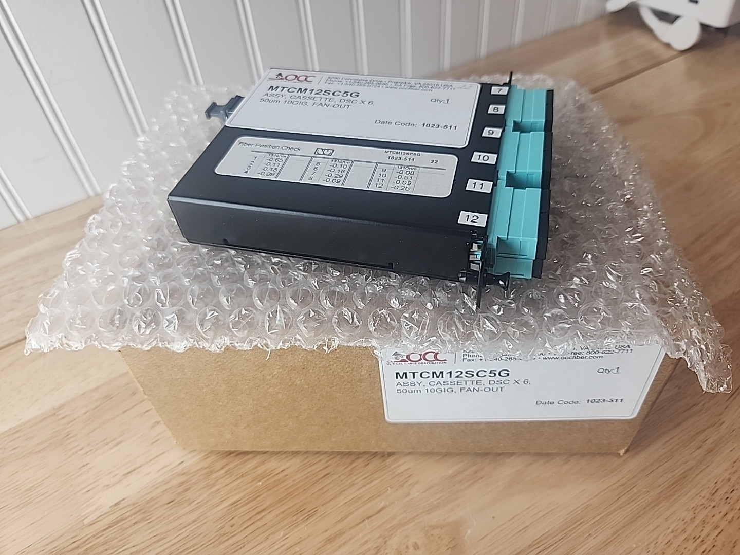 MTCM12SC5G BY OPTICAL CABLE CORPORATION