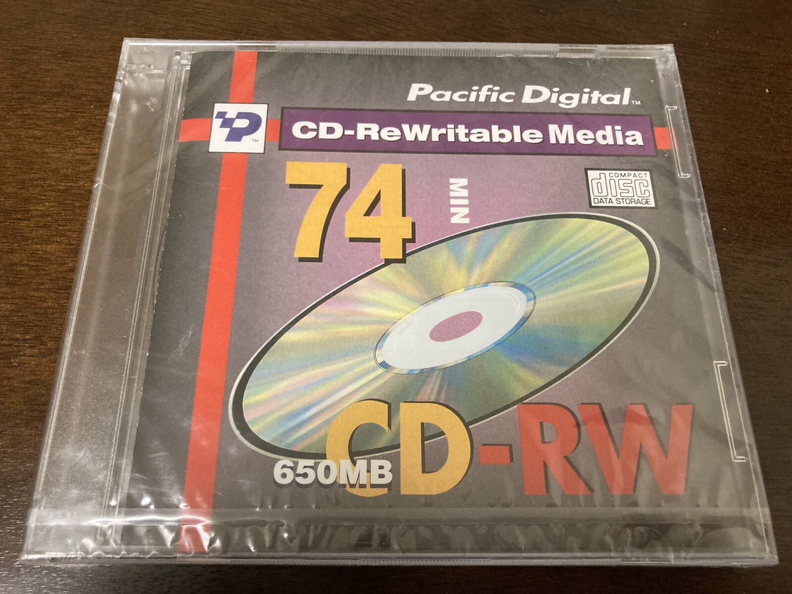 Pacific Digital 74 Minute CD-ReWritable  650MB NEW SEALED