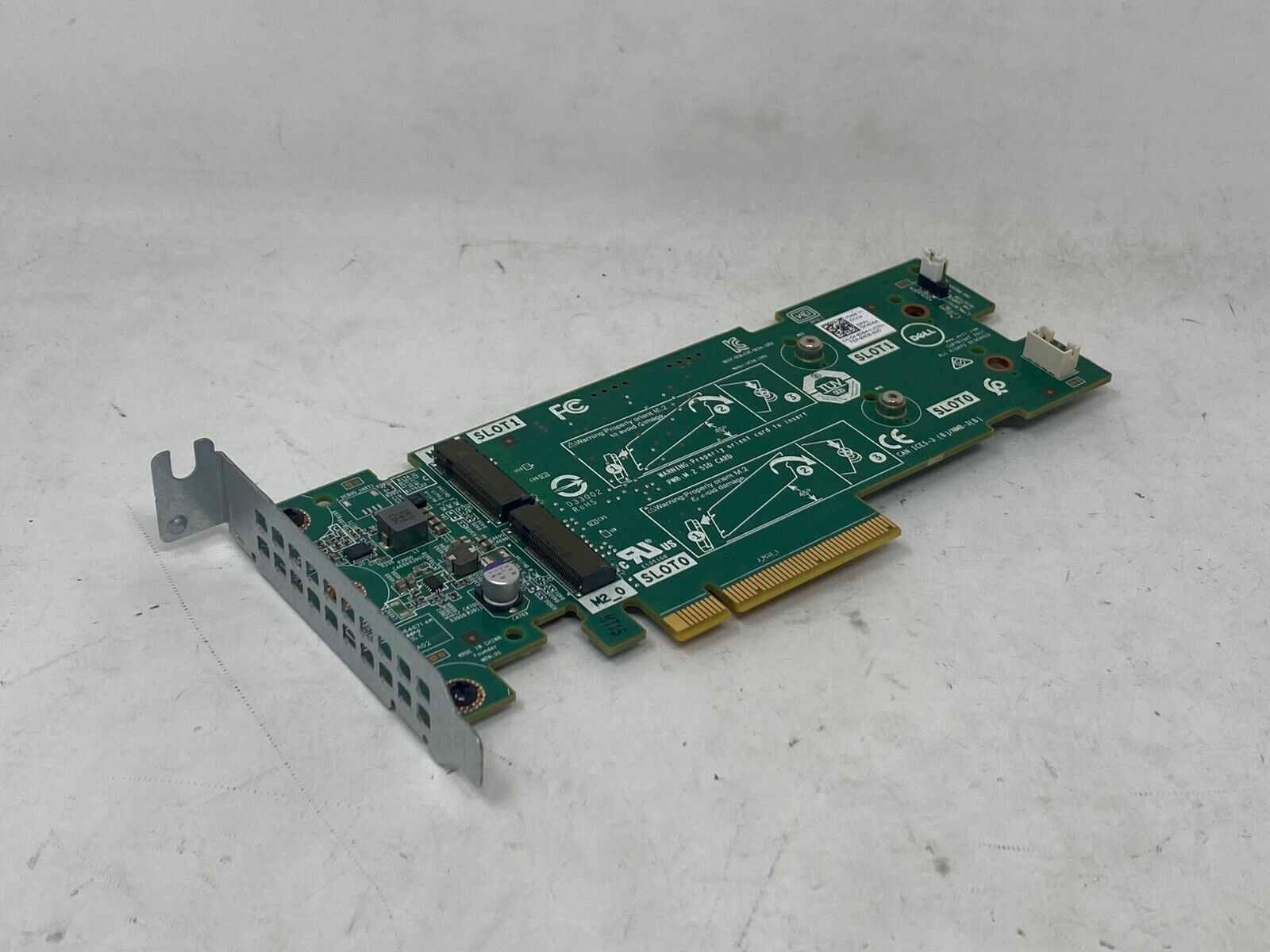 DELL 3JT49 2x M.2 BOSS-S1 Controller Adapter Card w/ 2x 240GB SATA SSD 919J9