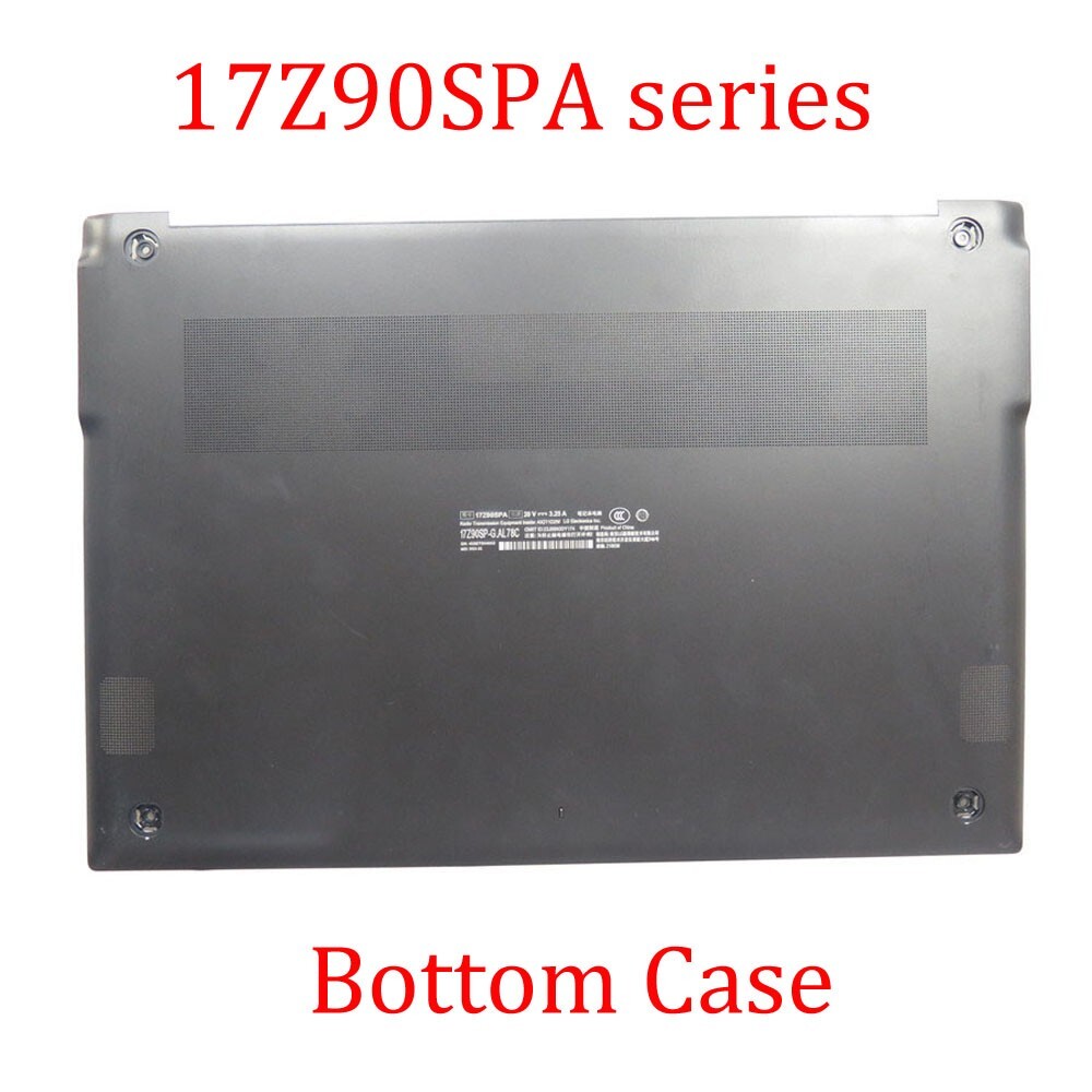 Used Black Laptop Bottom Case For LG 17Z90SPA 98% New
