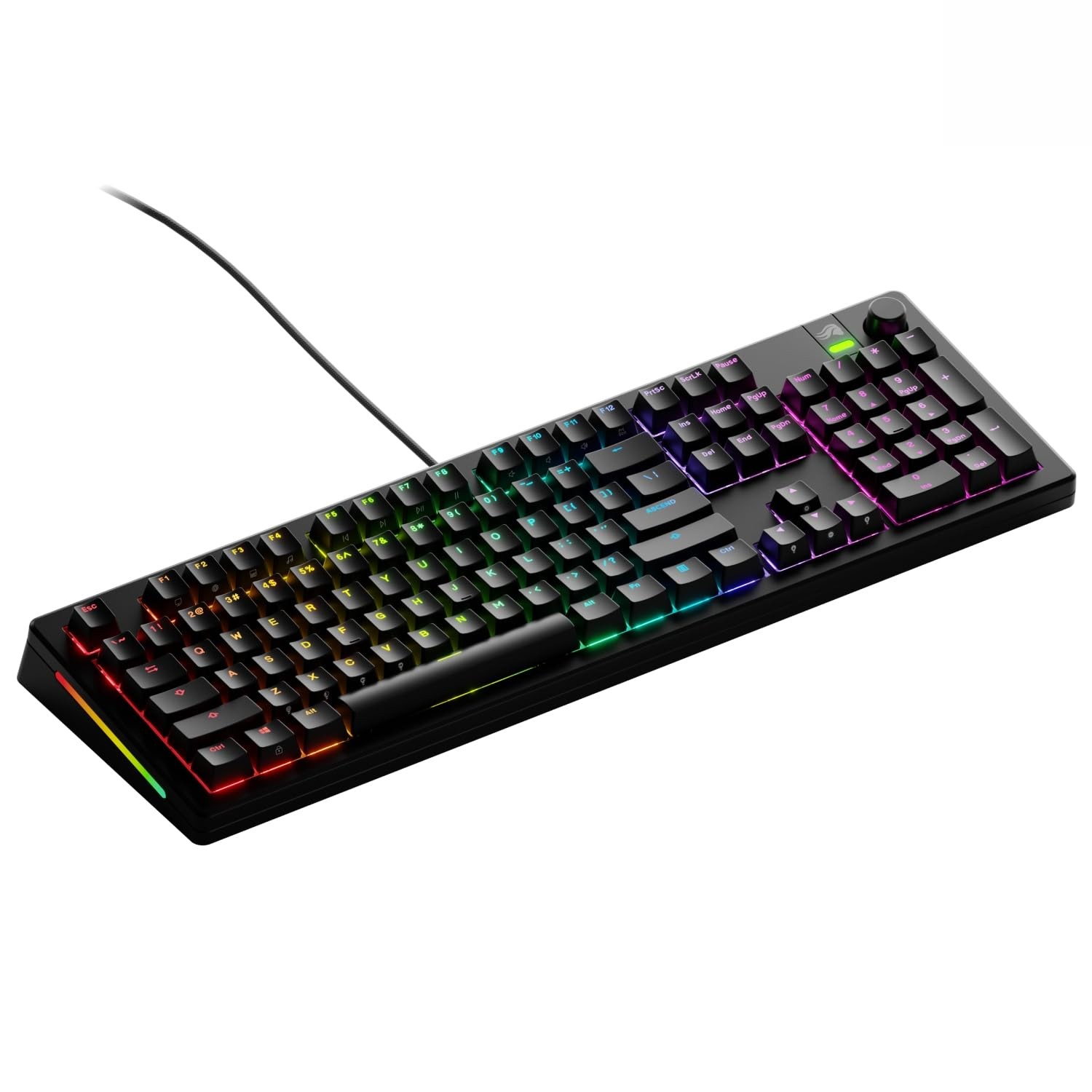 Glorious GMMK 3 100% Wired Mechanical Linear Switch Gaming Keyboard Black