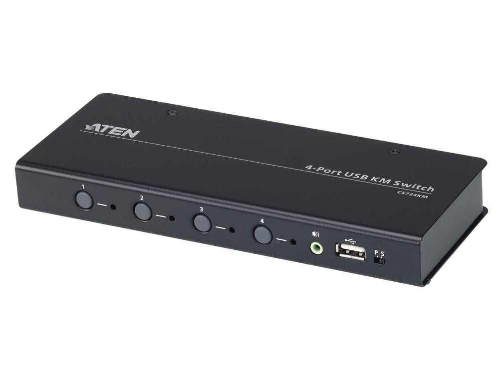 ATEN 4 Port USB KM Switch CS724KM