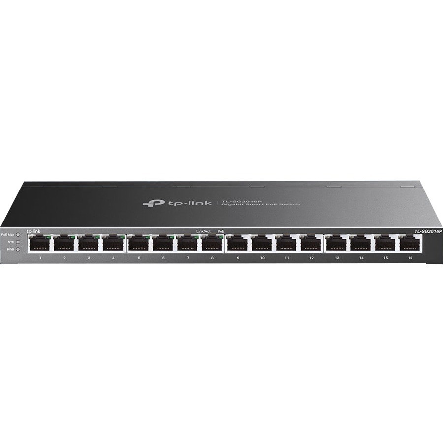 TP-Link TL-SG2016P JetStream 16-Port Gigabit Smart Switch TLSG2016P