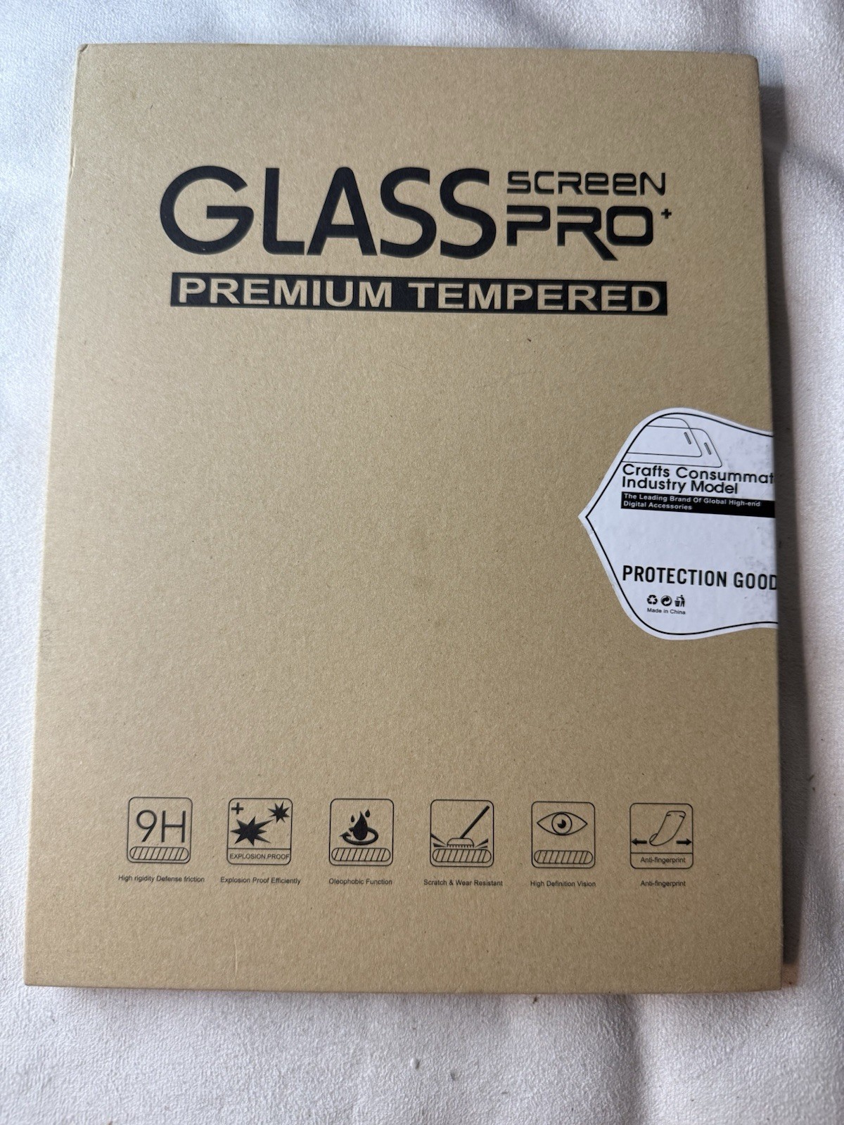 Glass Screen Pro Premium Tempered for iPad Pro 2024 11" 2 Pack #505