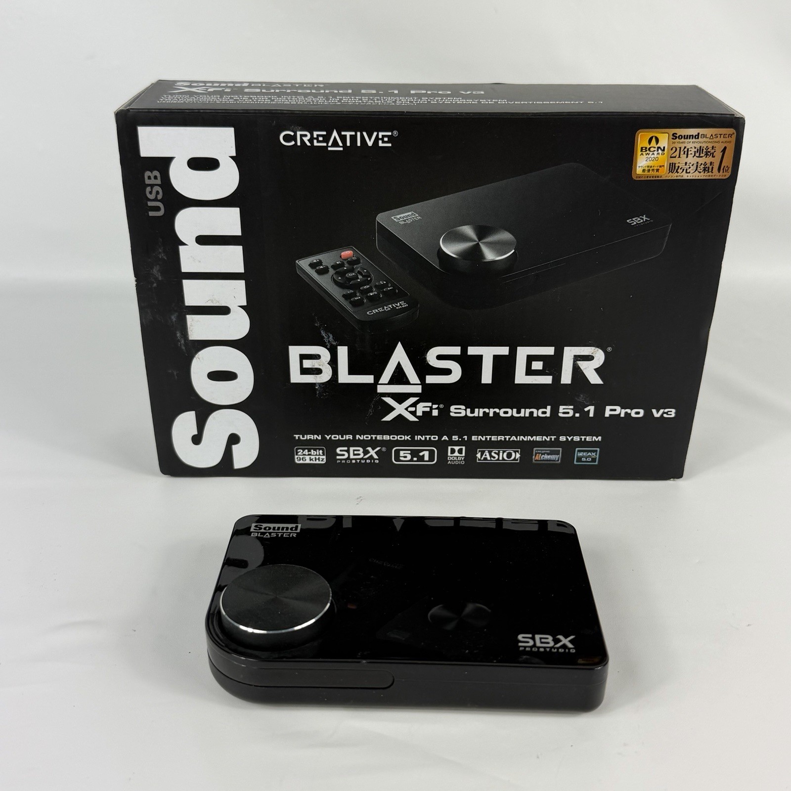 Creative Sound Blaster SBX ProStudio USB External 5.1 Sound Card SB1095