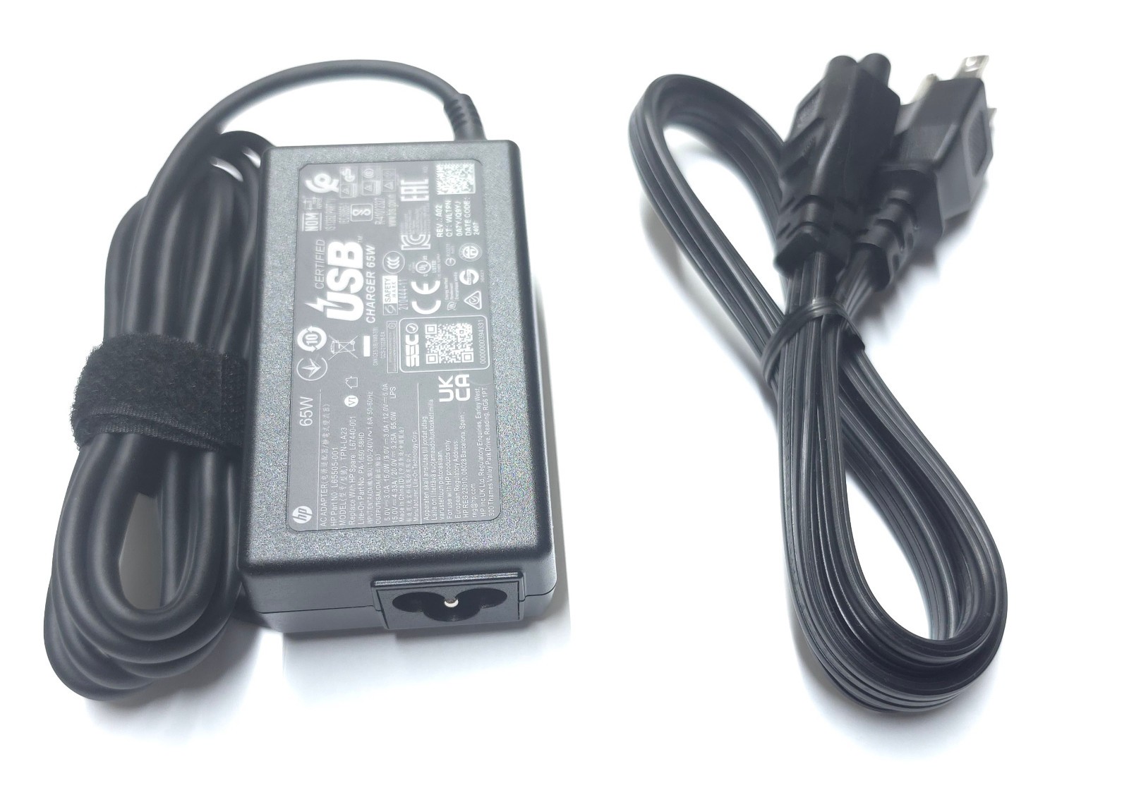 New Genuine 65W USB-C AC Adapter For HP Engage Go Mobile System 5QJ49UP#ABA 13.5
