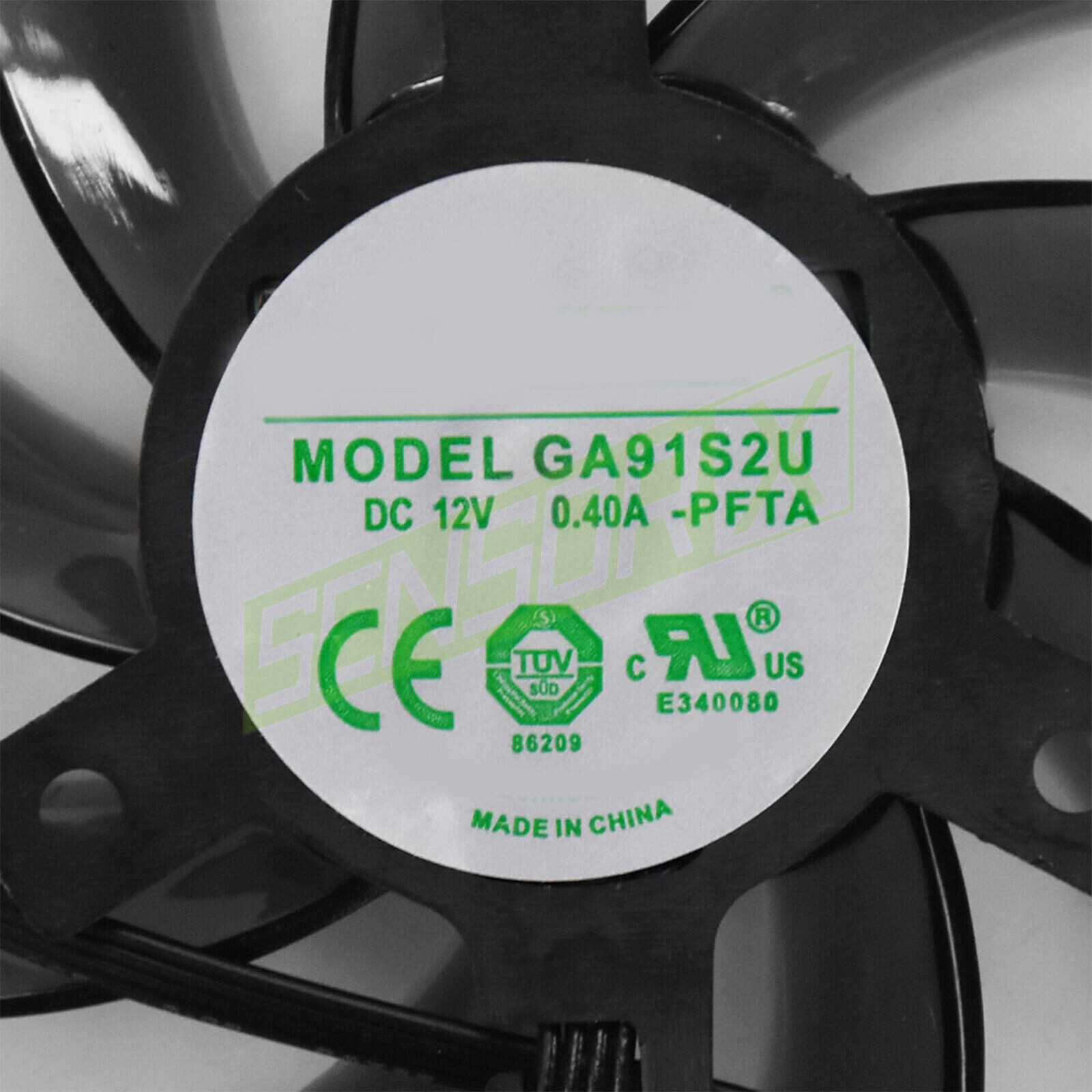 1PCS Fan for 4-pin 0.40A Diameter 86mm Hole Distance 40mm GA91S2U-PFTA
