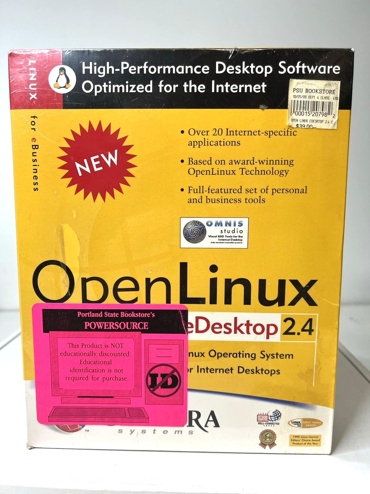 Open Linux eDesktop 2.4 Original Box Set Complete    NEW AND SEALED    