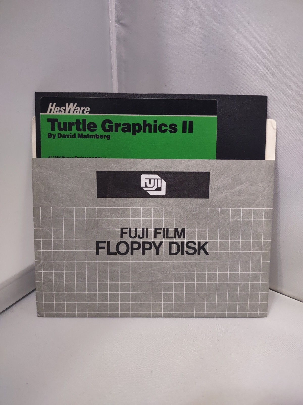Turtle Graphics II for Commodore 64 HesWare Software Floppy Disk 1984