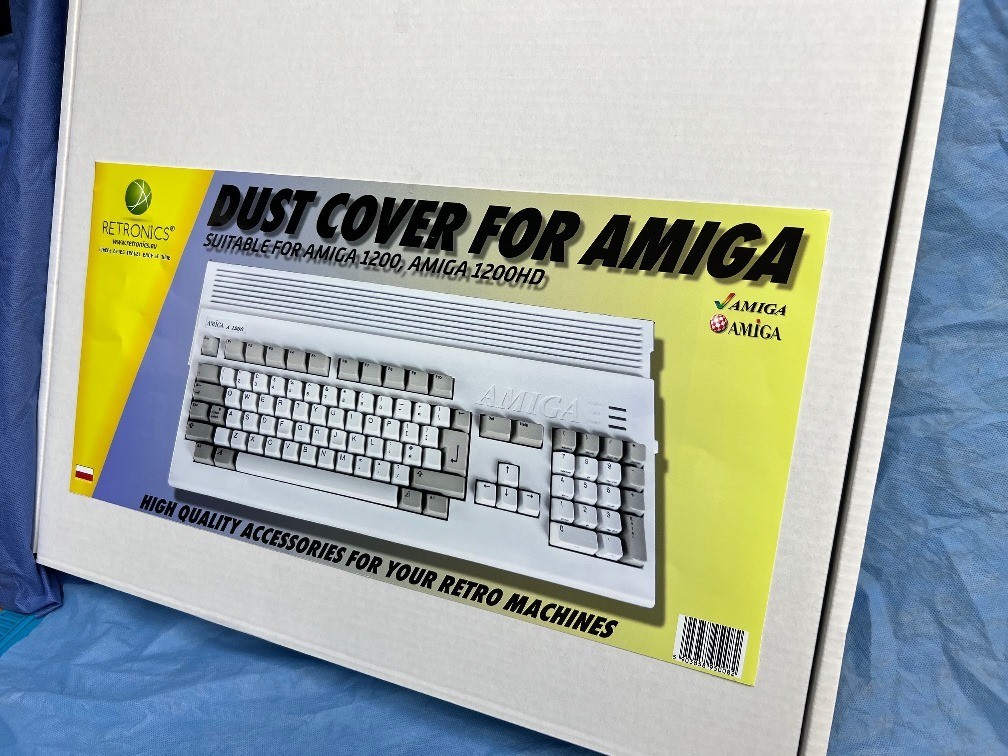 Commodore Amiga 1200 , 1200HD - Transparent High Quality Dust Cover