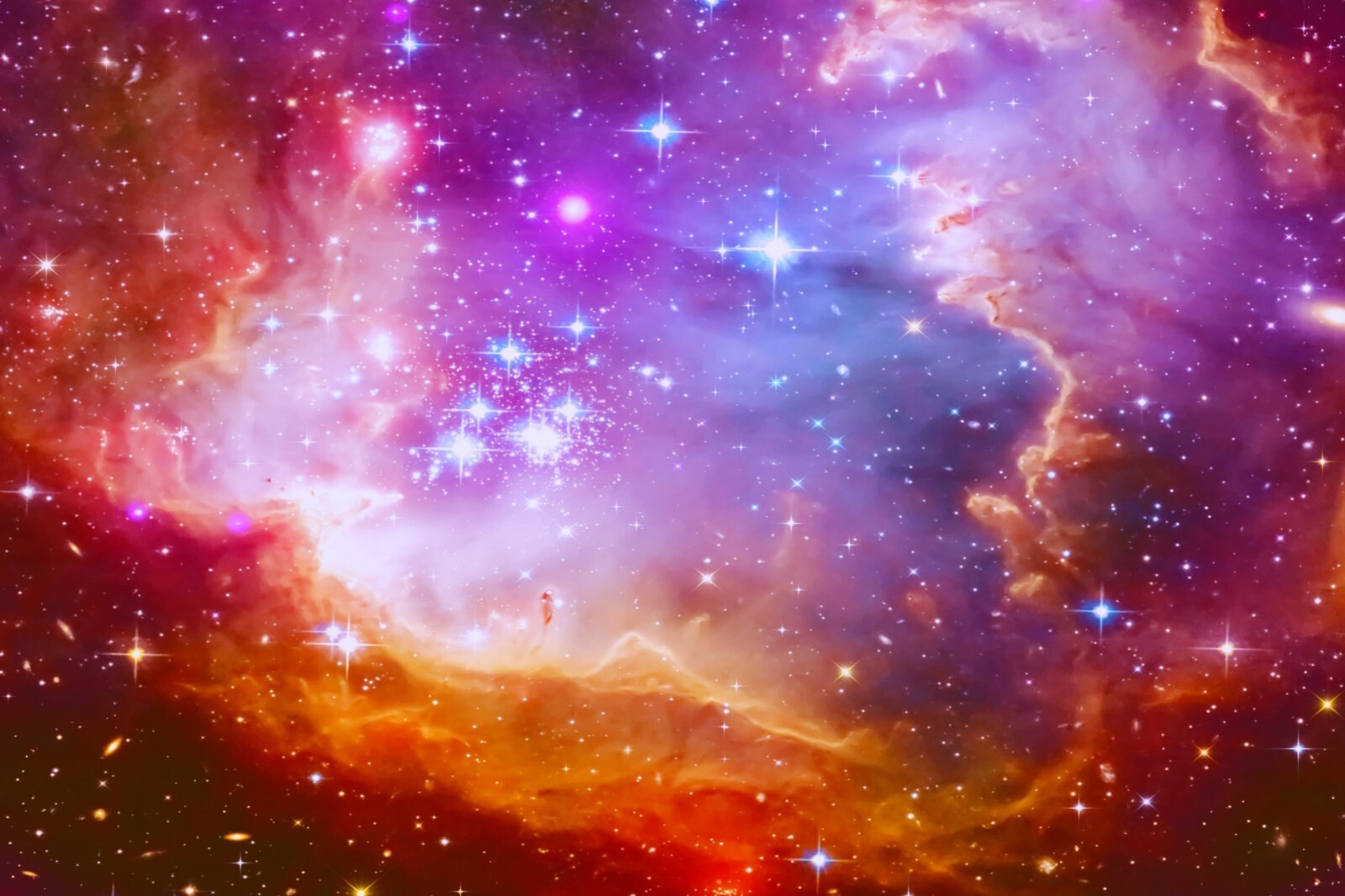 Hubble Space Telescope Photos Mouse Pad Accessory 7 x 9 Mousepad