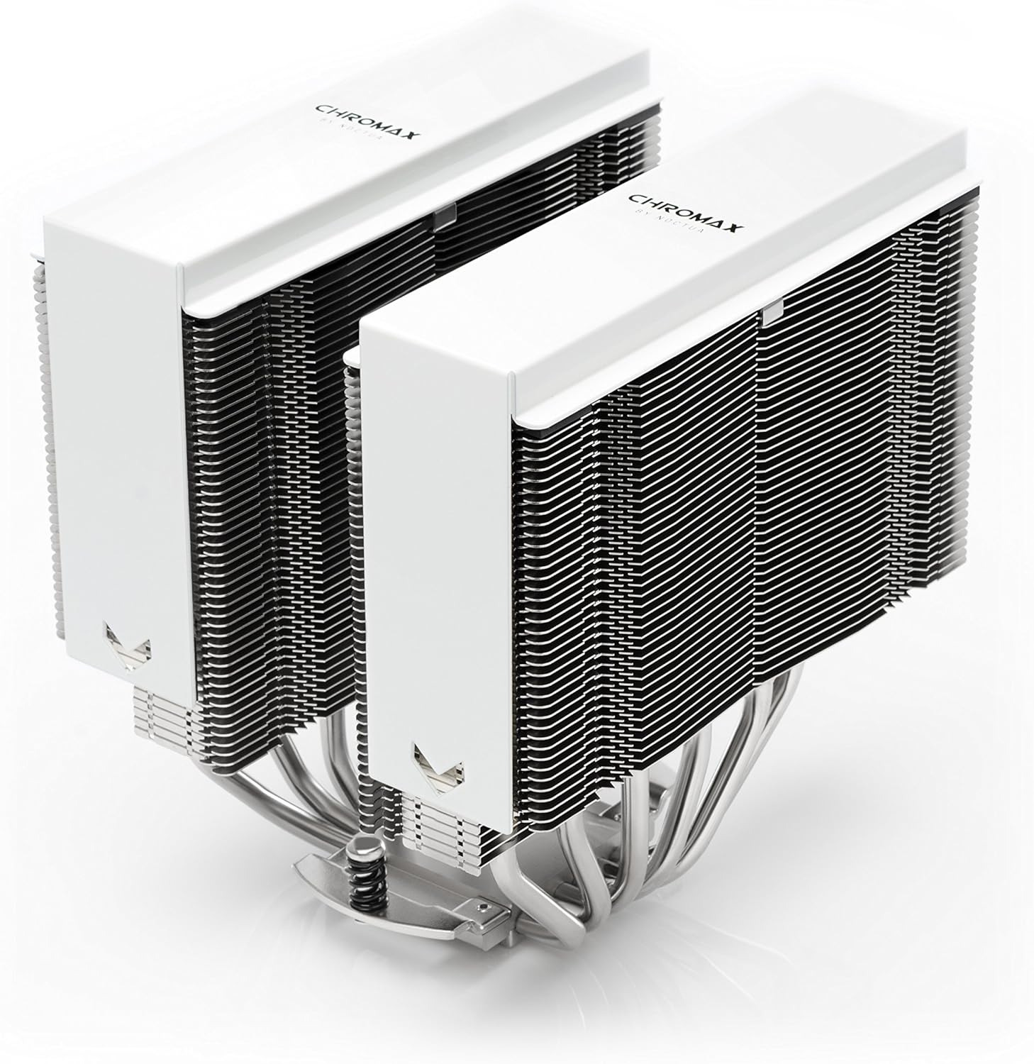 NH-D15 CPU Cooler with NA-HC4 Chromax.White Heatsink Covers