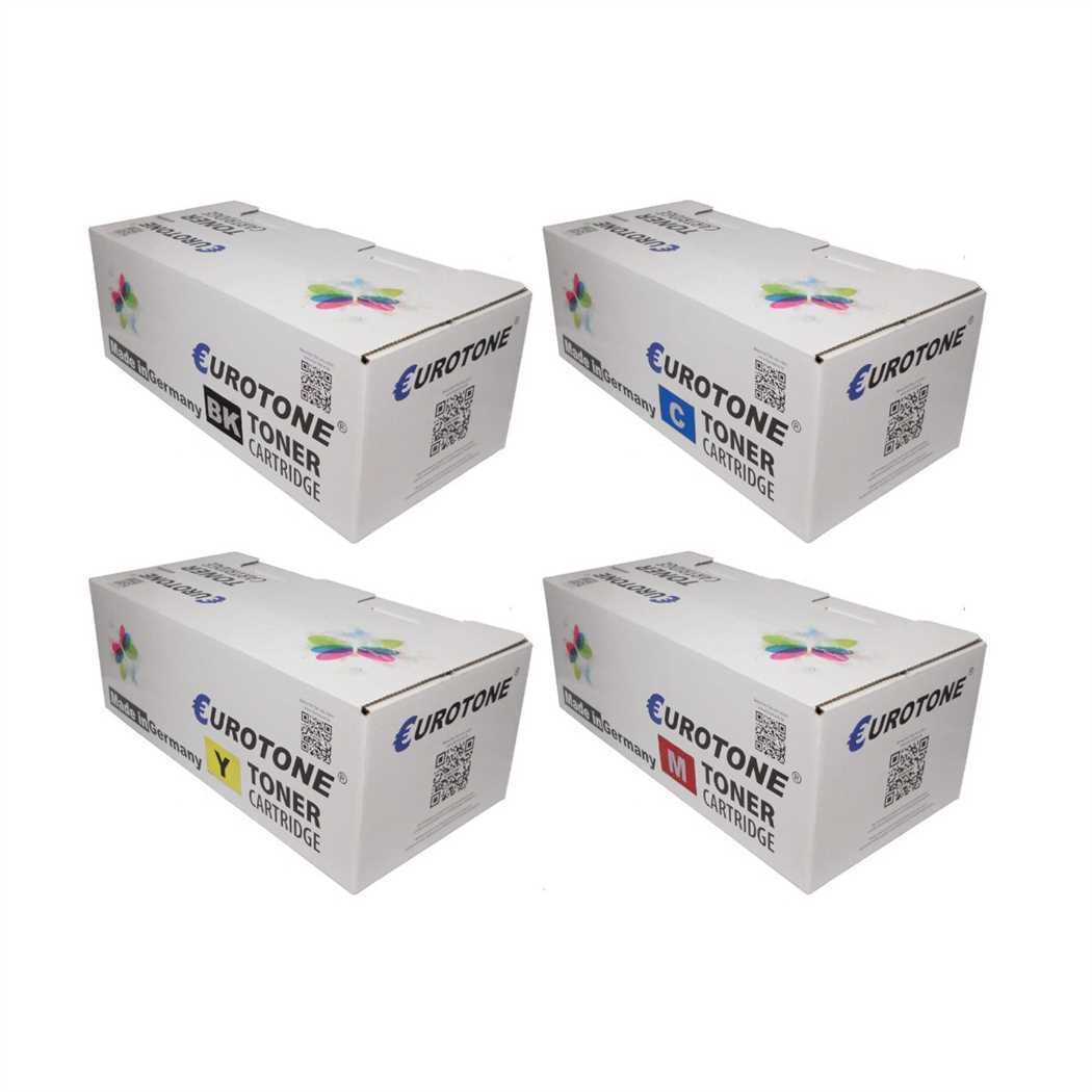 4X ECO Toner For Canon CLC2620 CLC3200 CLC3220 25K Black + 25K CMY