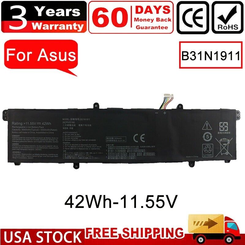 B31N1911 Battery for Asus VivoBook Flip 14 X421 TM420 R413 K413FA V4050FA S433