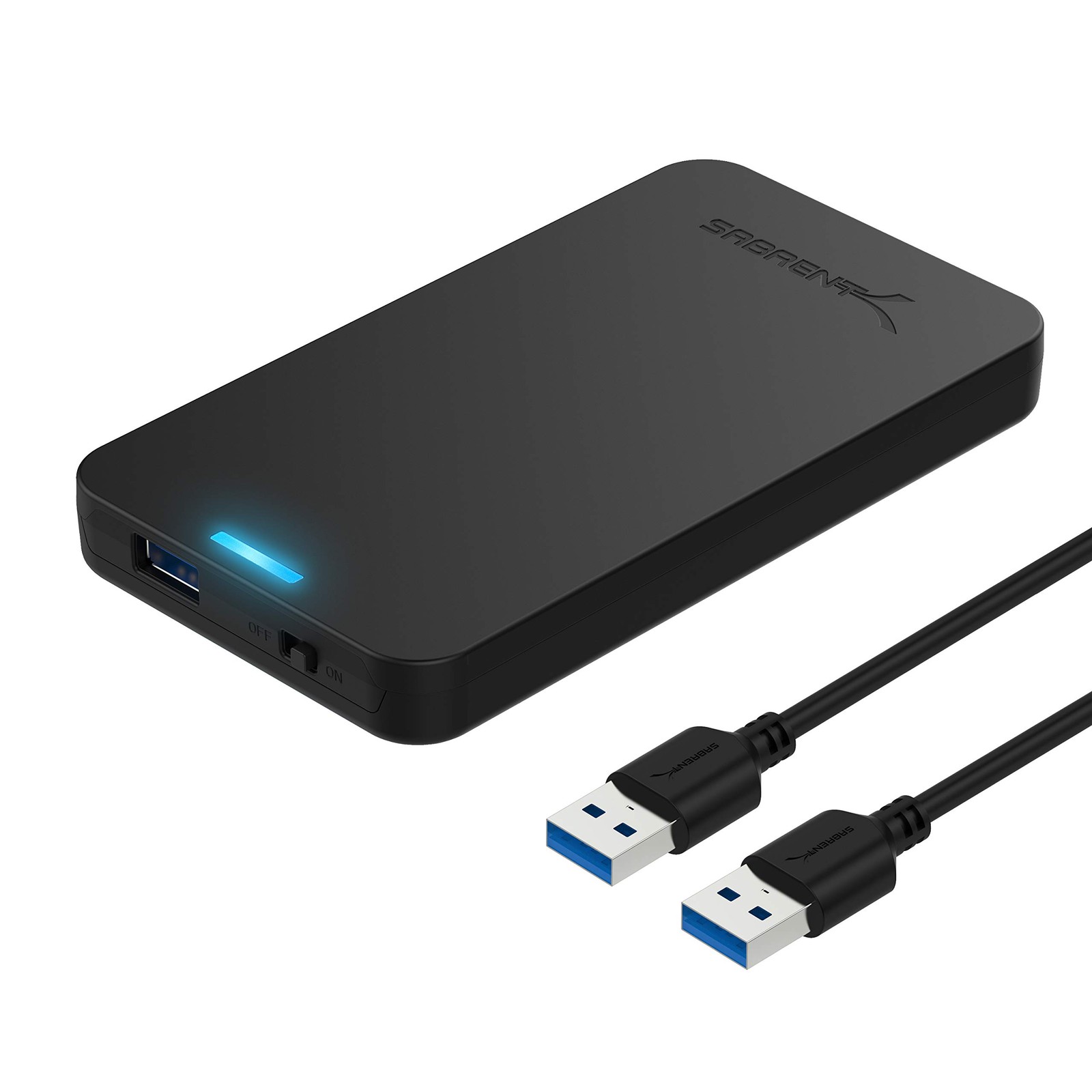 2.5in SATA to USB 3.0 ToolFree SSD/HDD Enclosure ECUASP