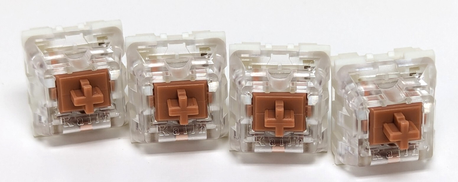 DROP KAIHUA Kailh Bronze Mechanical Keyboard Switches - Tactile & Clicky 61pcs