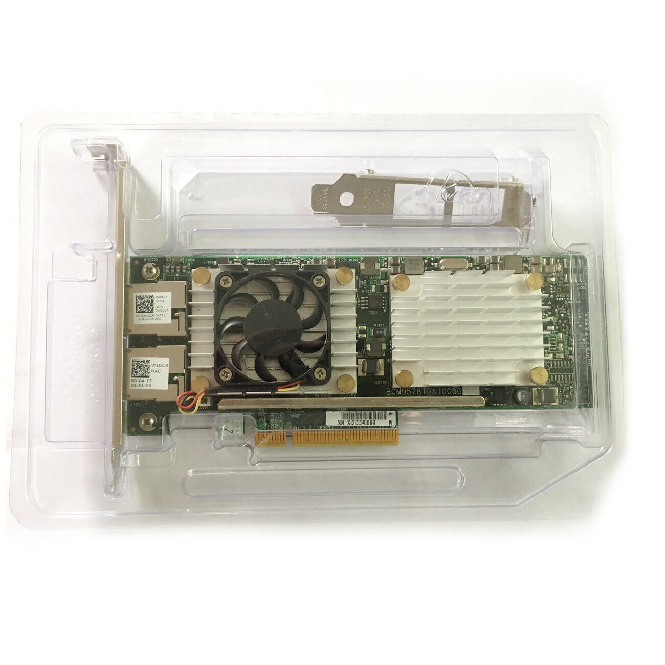 Dell 0W1GCR HN10N Broadcom 57810S Dual Port 10GBASE-T Converged Network Adapter