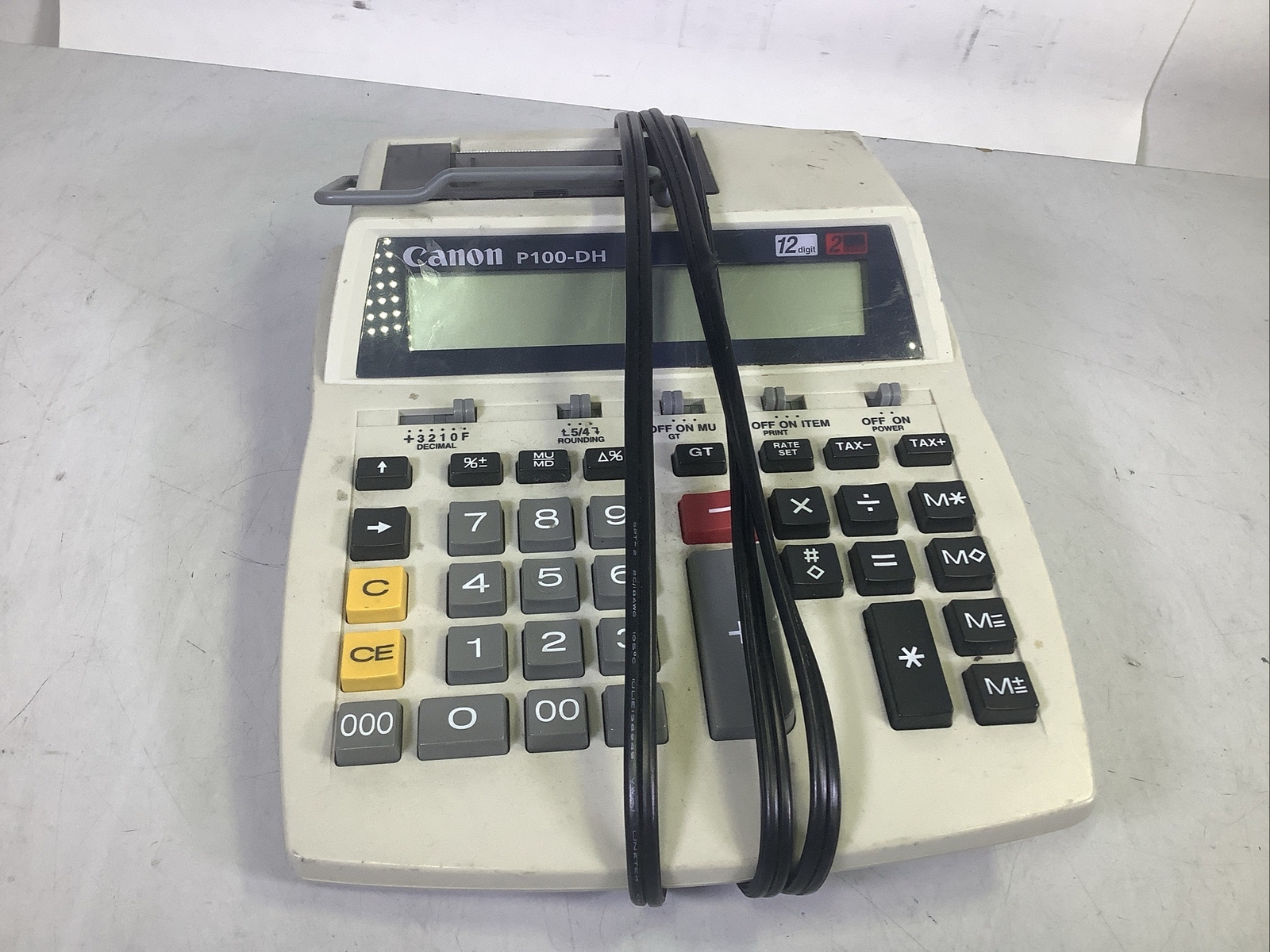 Canon P100-DH II Calculator - NG H2D