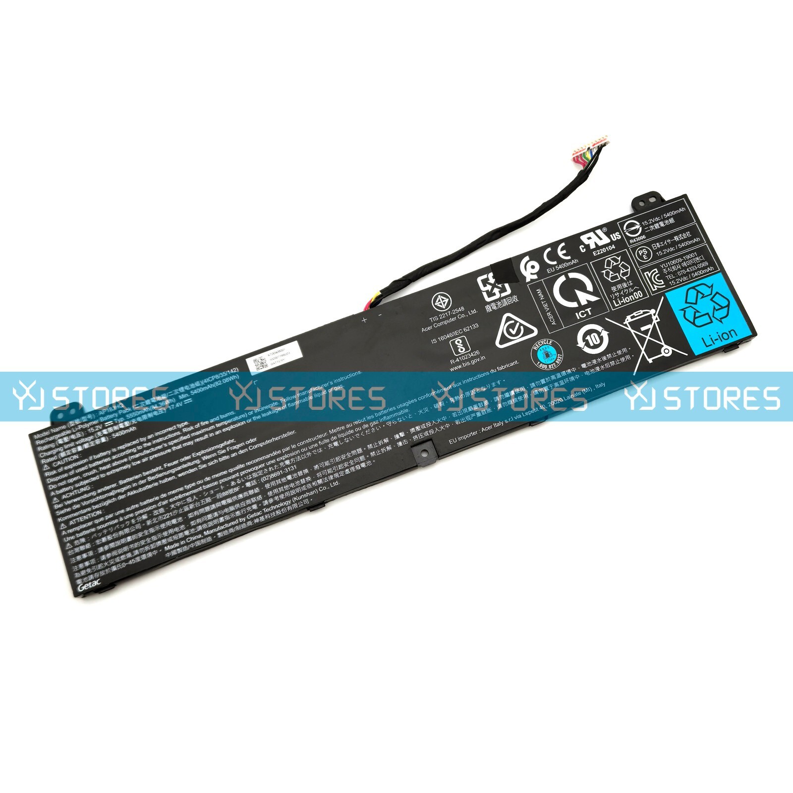 Genuine AP18JHQ Laptop Battery for Acer Predator Triton 500 PT515-51 CN715-71