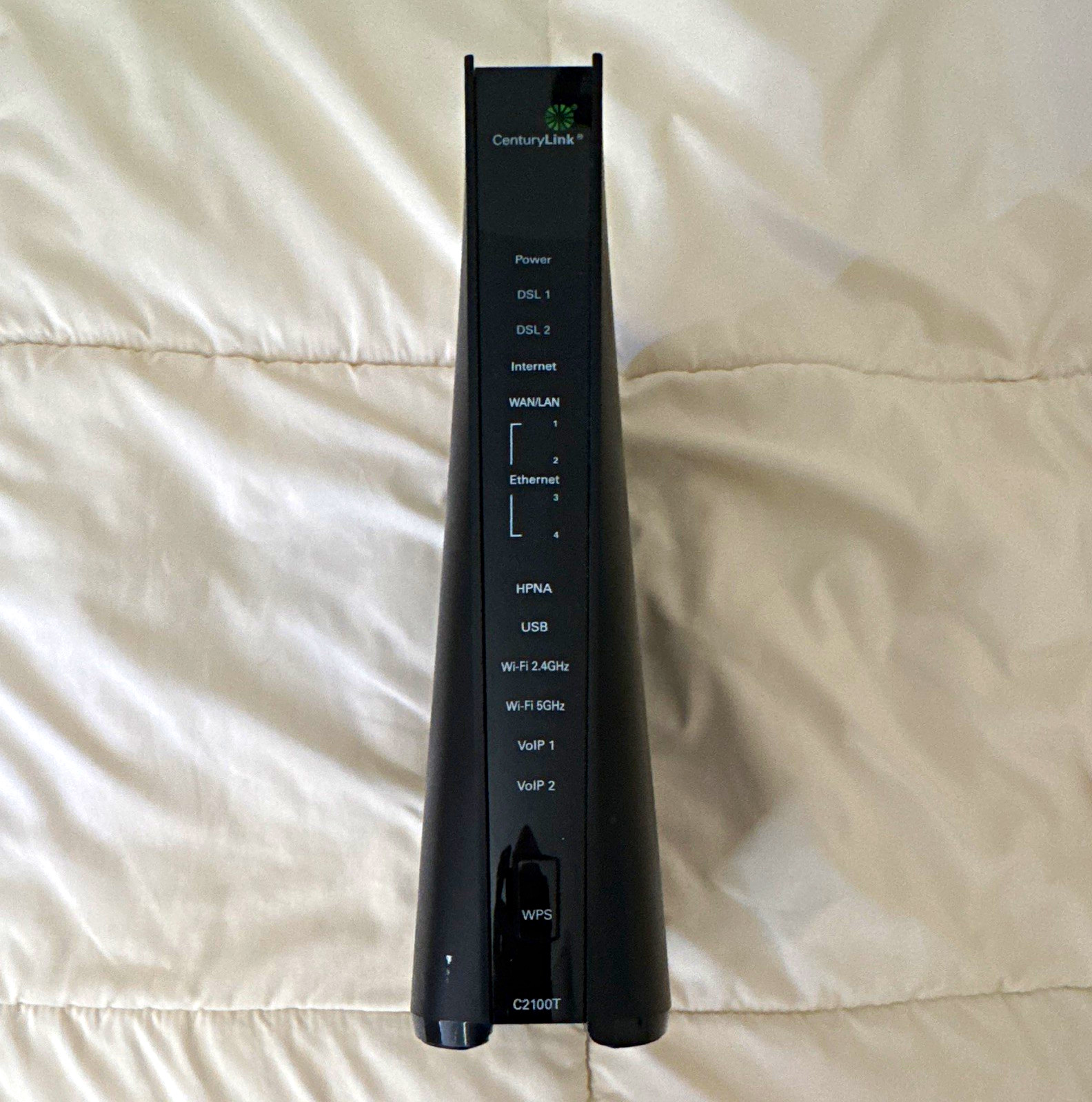 CenturyLink C2100T DSL Modem Wireless Router Gateway w/ Power & DSL Cable